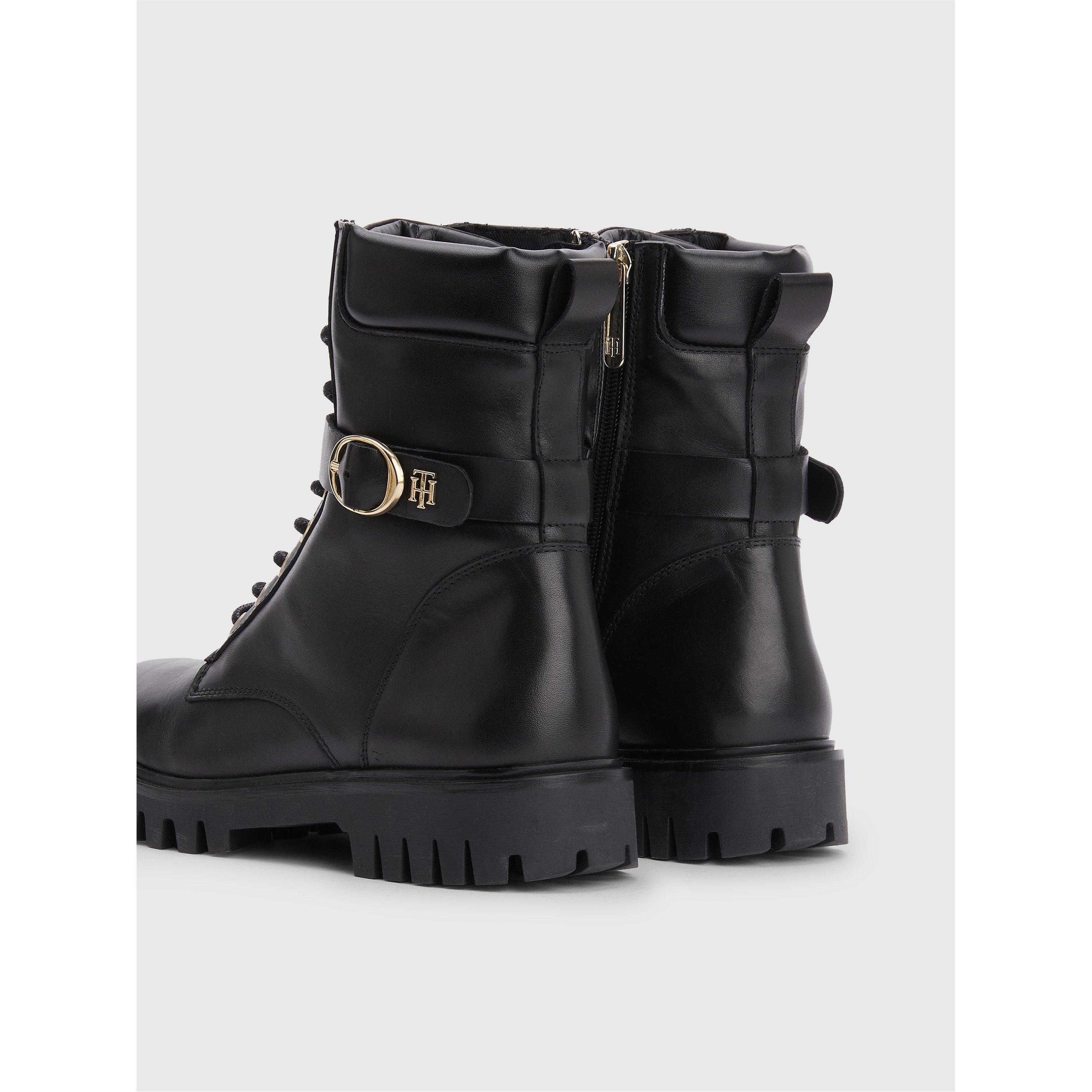 Buckle boots tommy hilfiger outlet