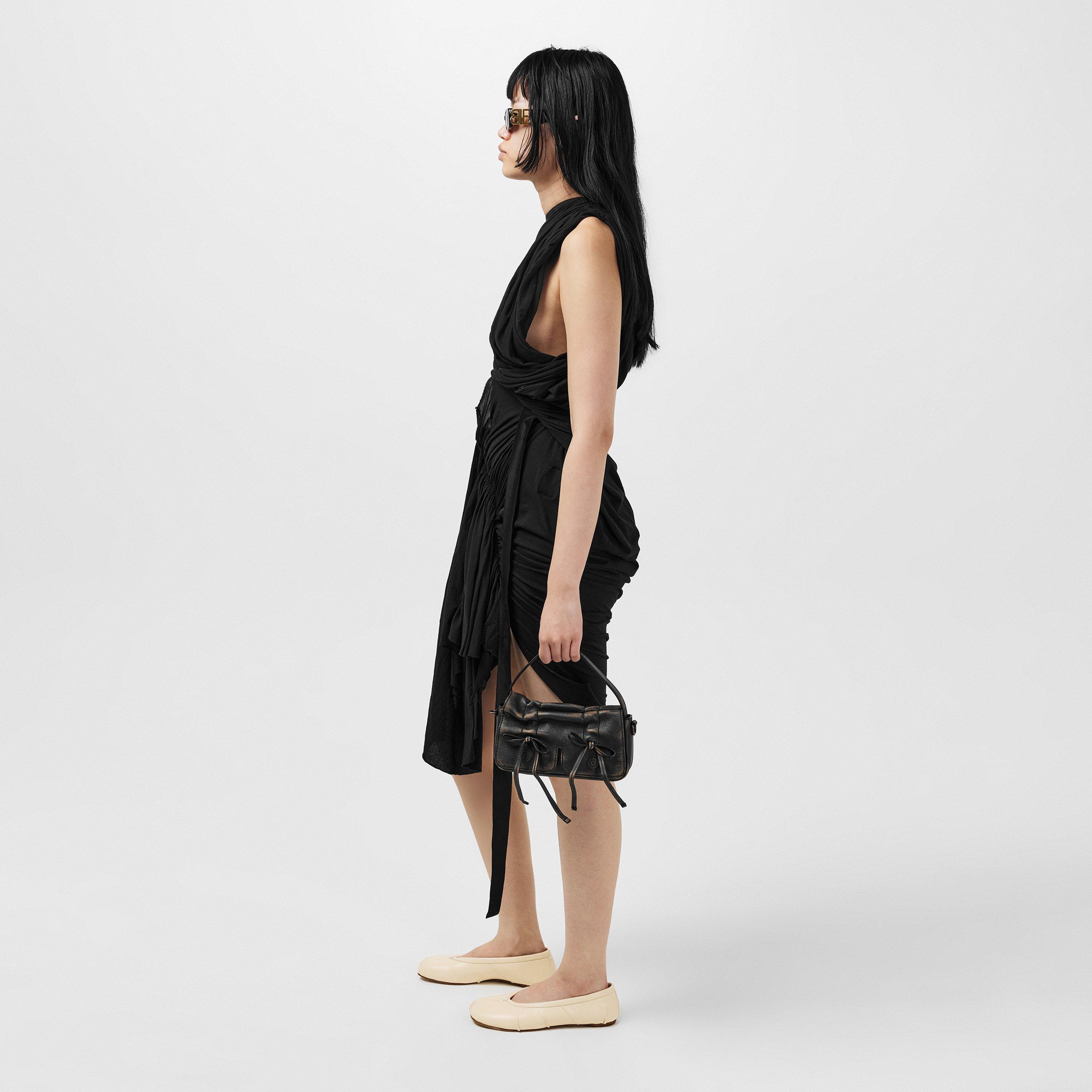 White - Maison Margiela - Leather Tabi Ballet Flats - 6