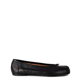 Maison Margiela Leather Tabi Ballet Flats