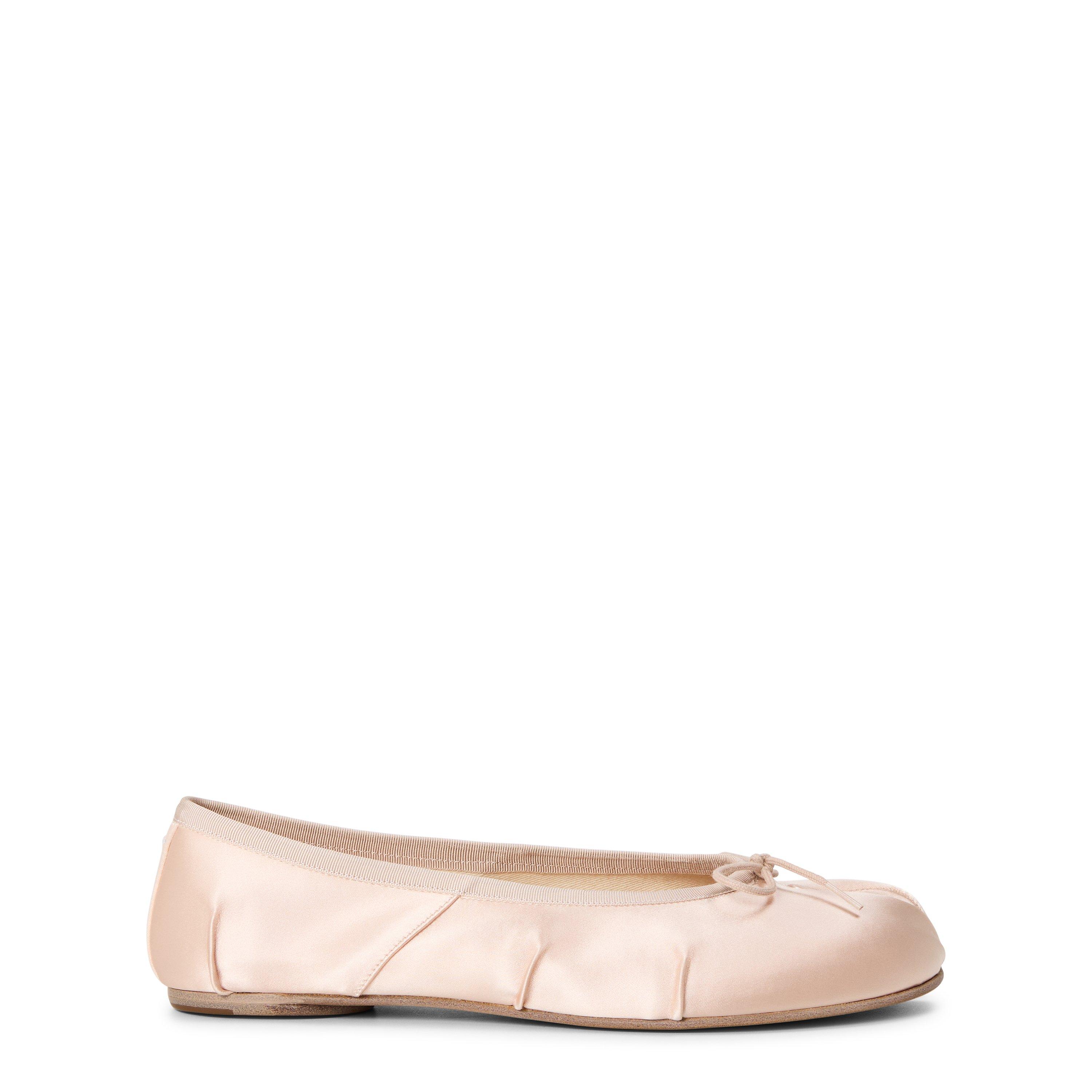 Leather Tabi Ballet Flats