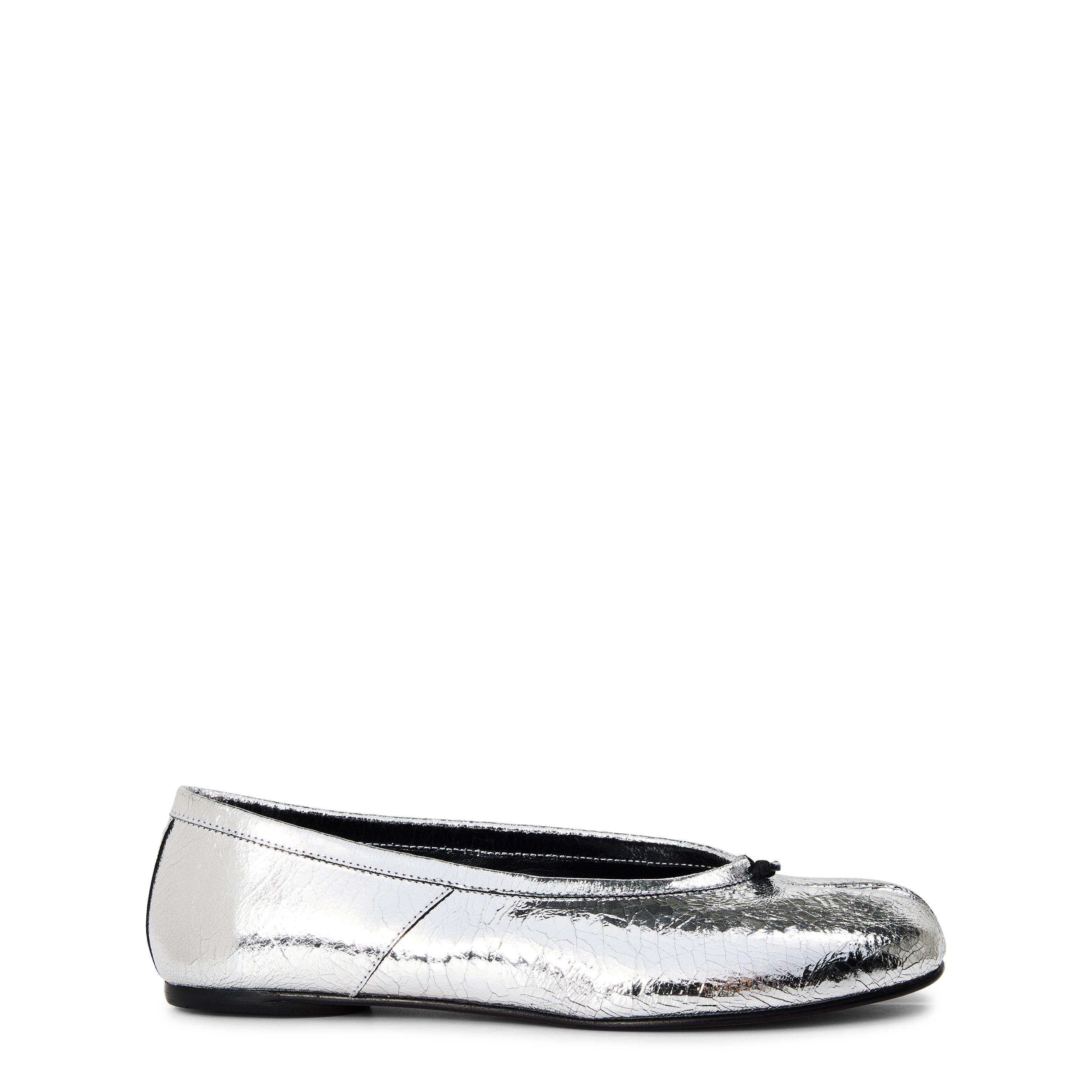 Maison Margiela Leather Tabi Ballet Flats - Broken Mirror - Size 6 (39)
