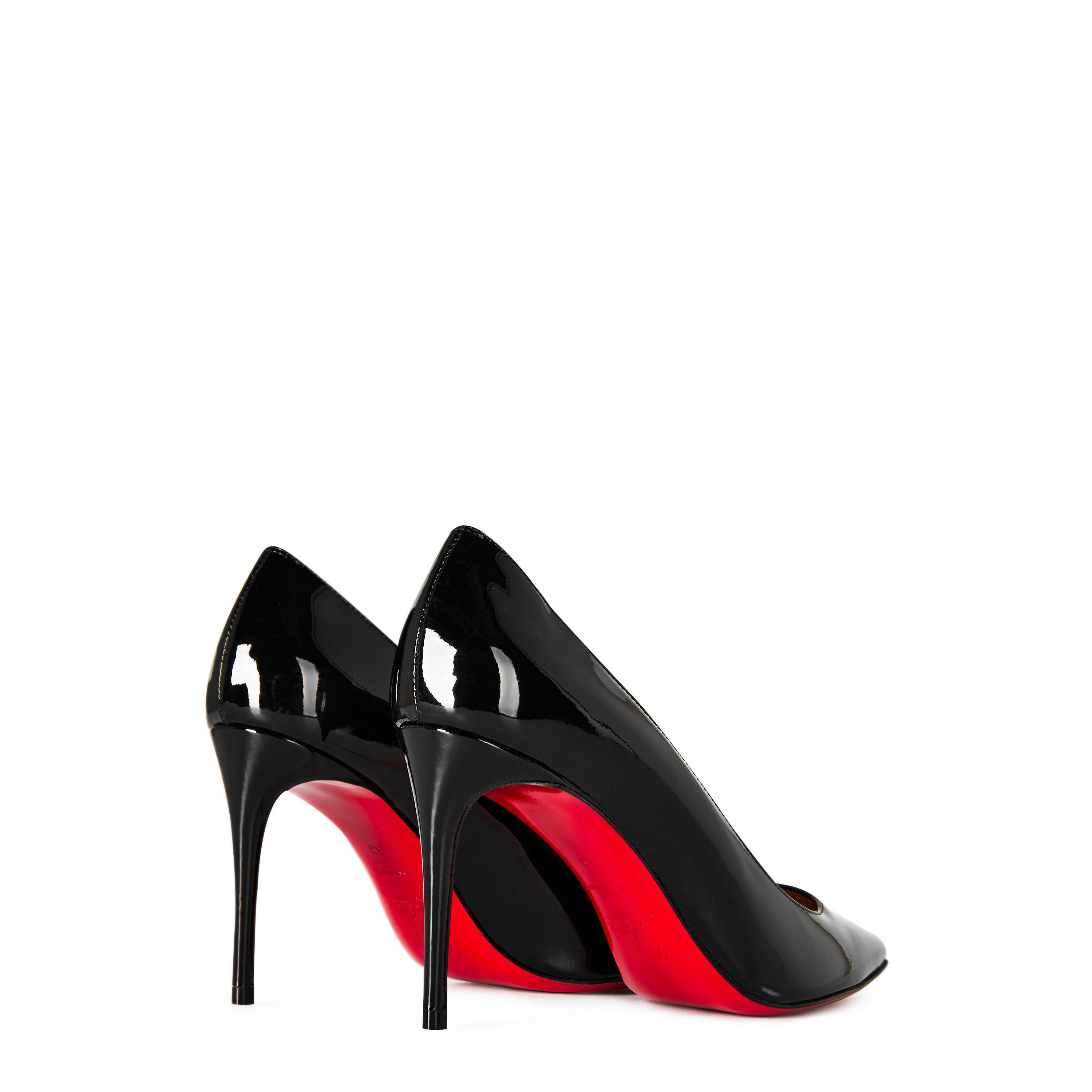 Black BK01 - Christian Louboutin - Kate 85mm Patent Leather Pumps - 5