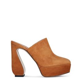 Sergio Rossi Heeled Suede Mules