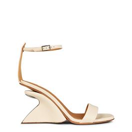 Off White Jug Wedge Sandals