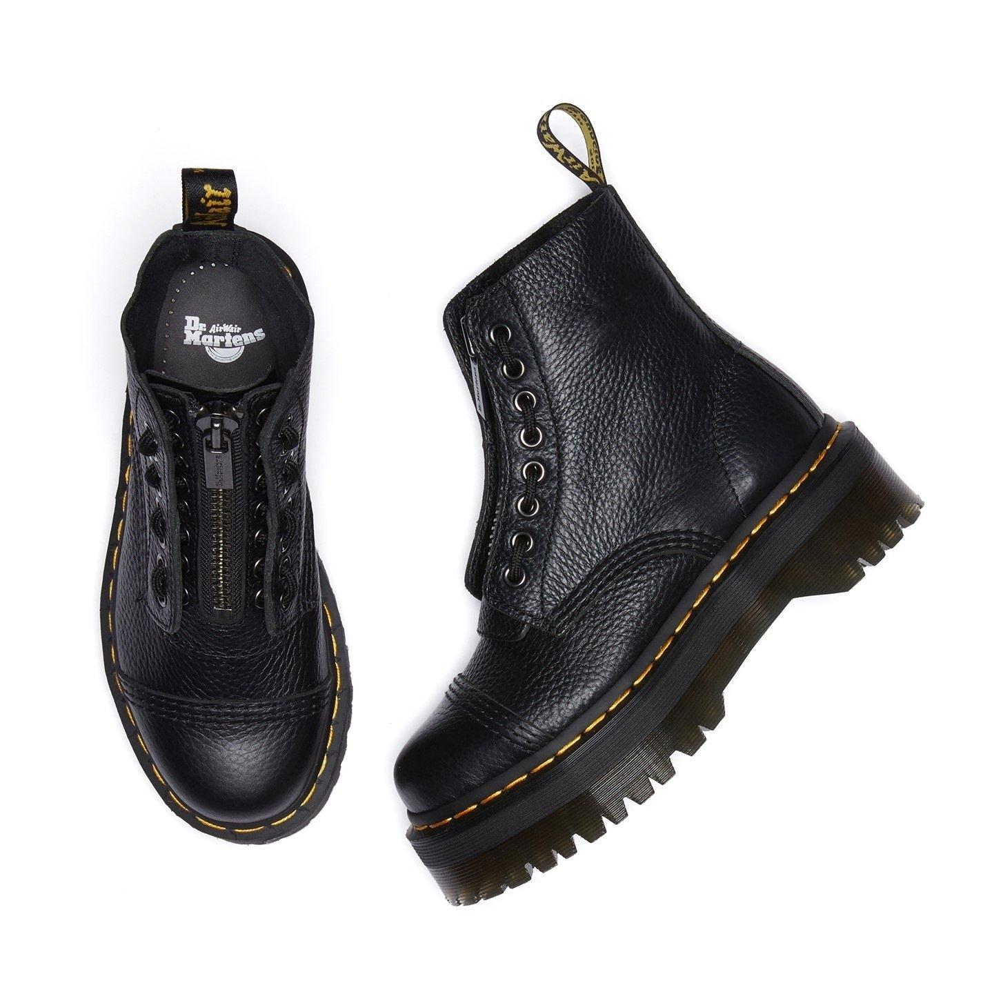 Black - Dr Martens - Sinclair Platform Boots - 7