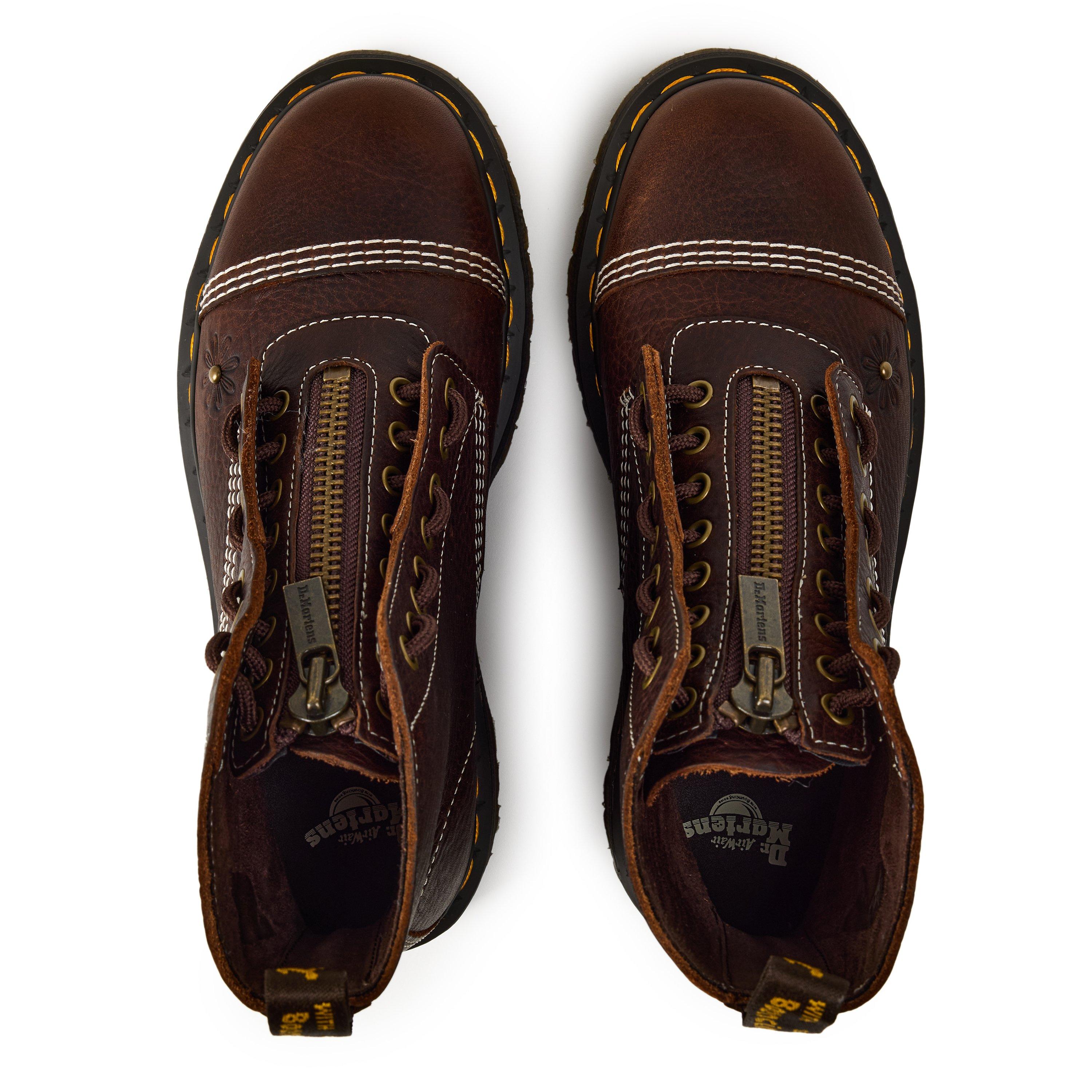 Brown Grizzly - Dr Martens - Sinclair Platform Boots - 5