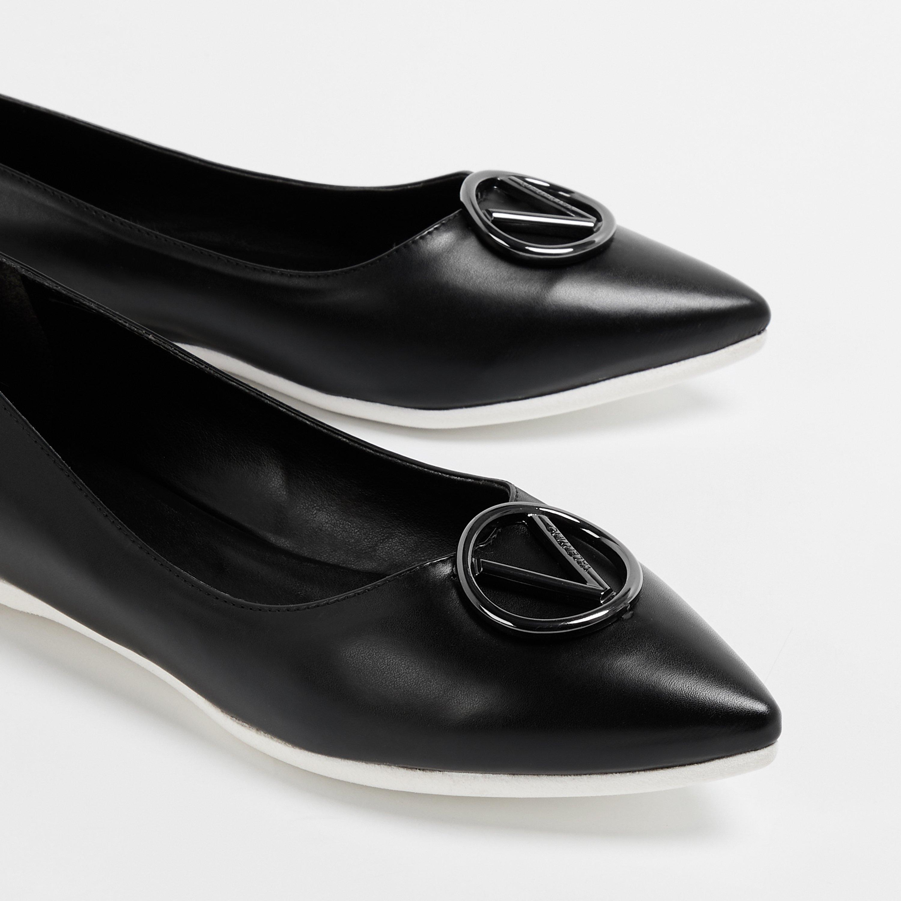 Black - Valentino - Women's Aura Ballet Pumps - 3