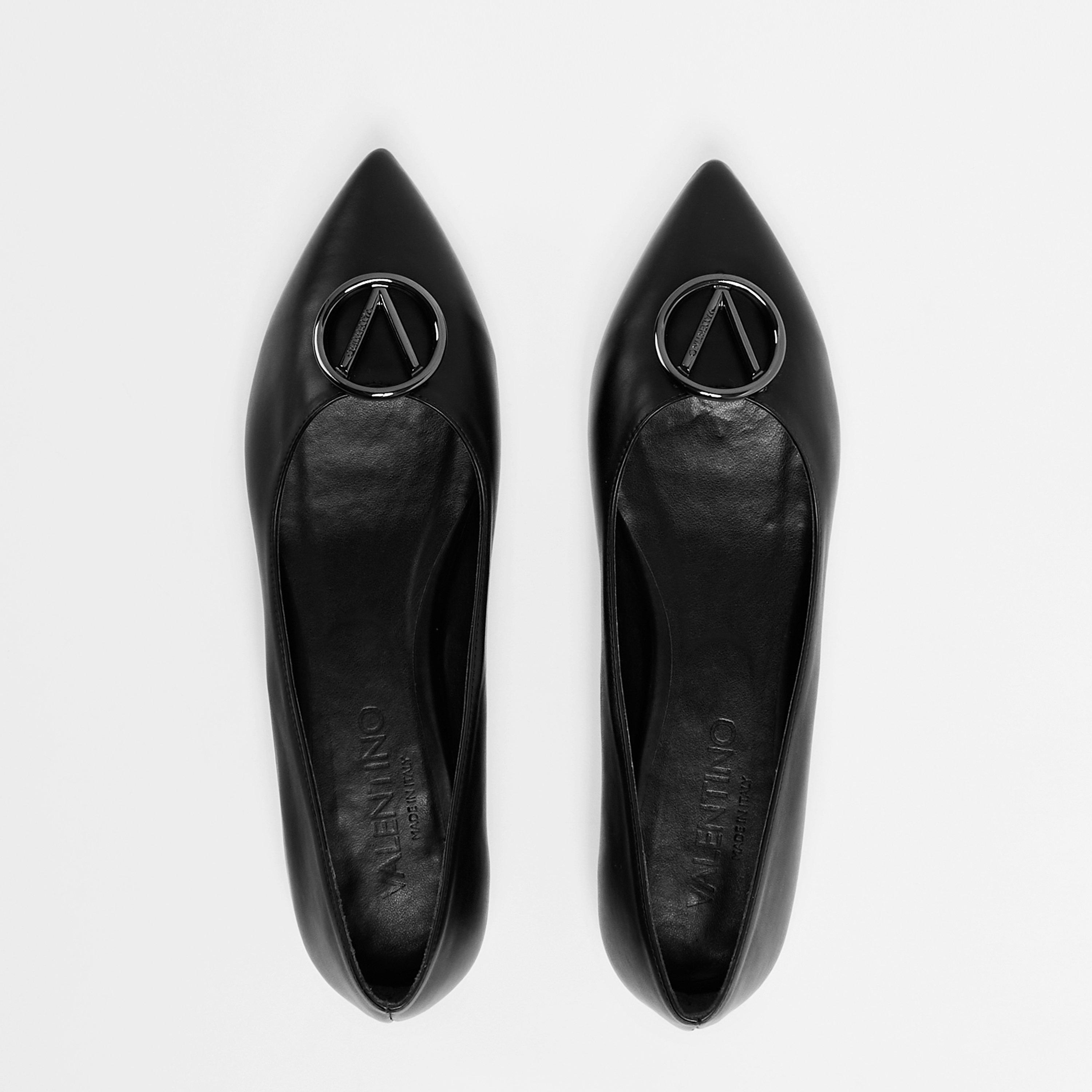Black - Valentino - Women's Aura Ballet Pumps - 4