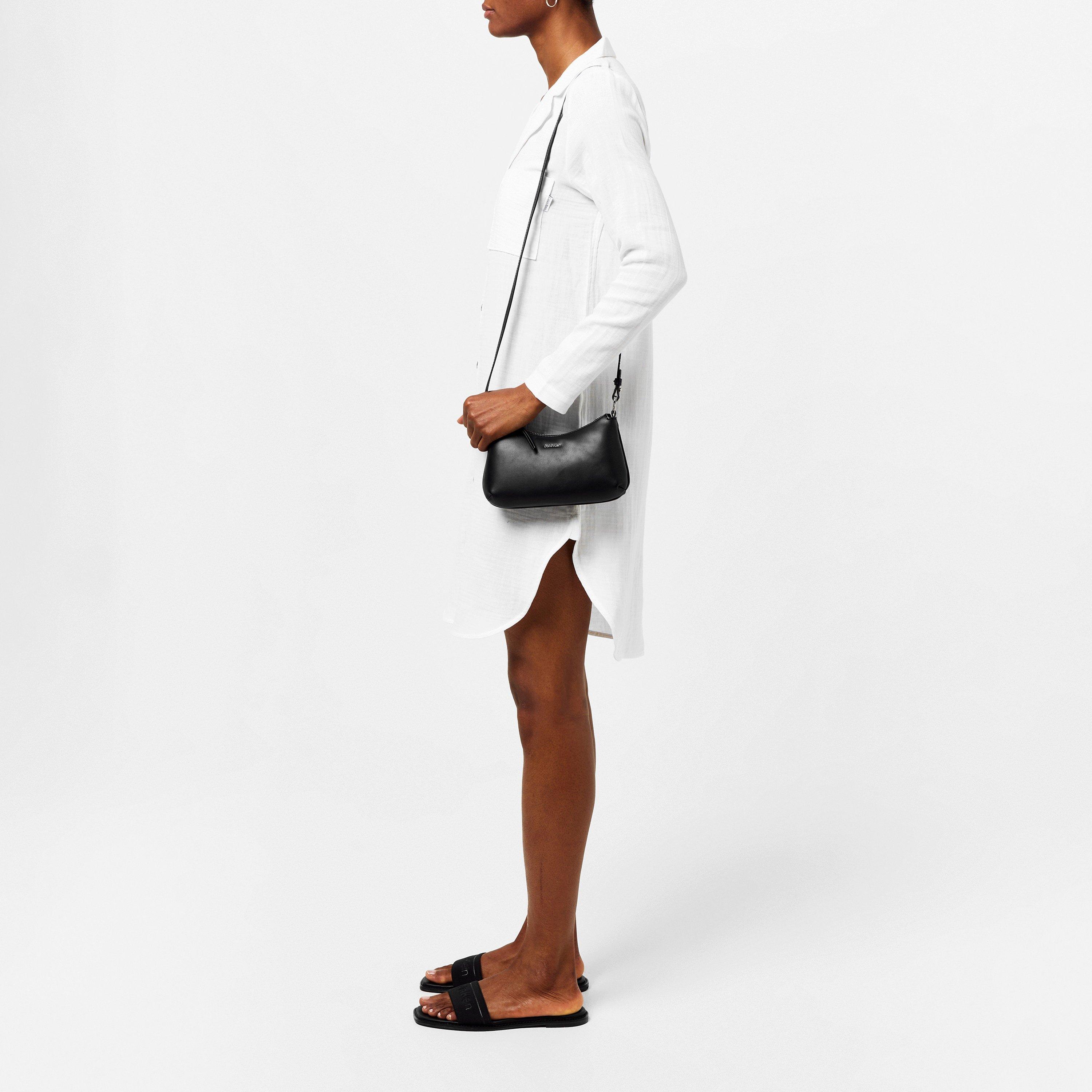 Black - Calvin Klein - Women's Slider Flat Sandals - 5