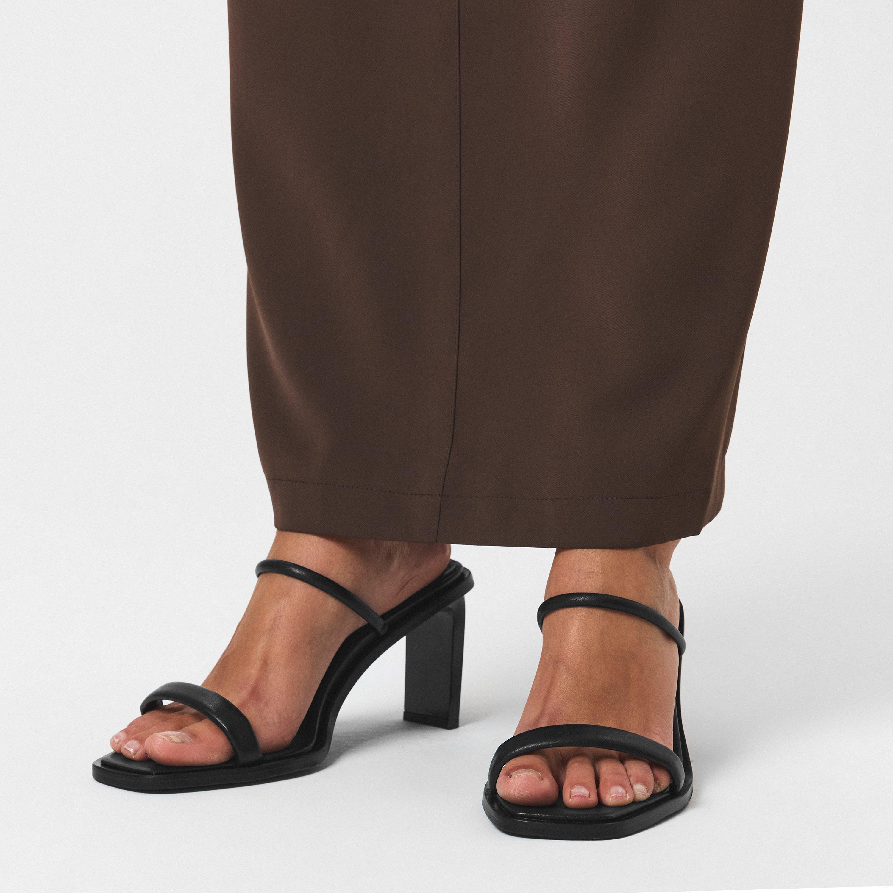 Black - Calvin Klein - Women's Heeled Mules - 3