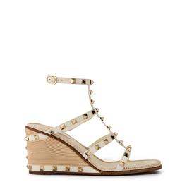 Valentino Garavani Rockstud Wedge Sandals