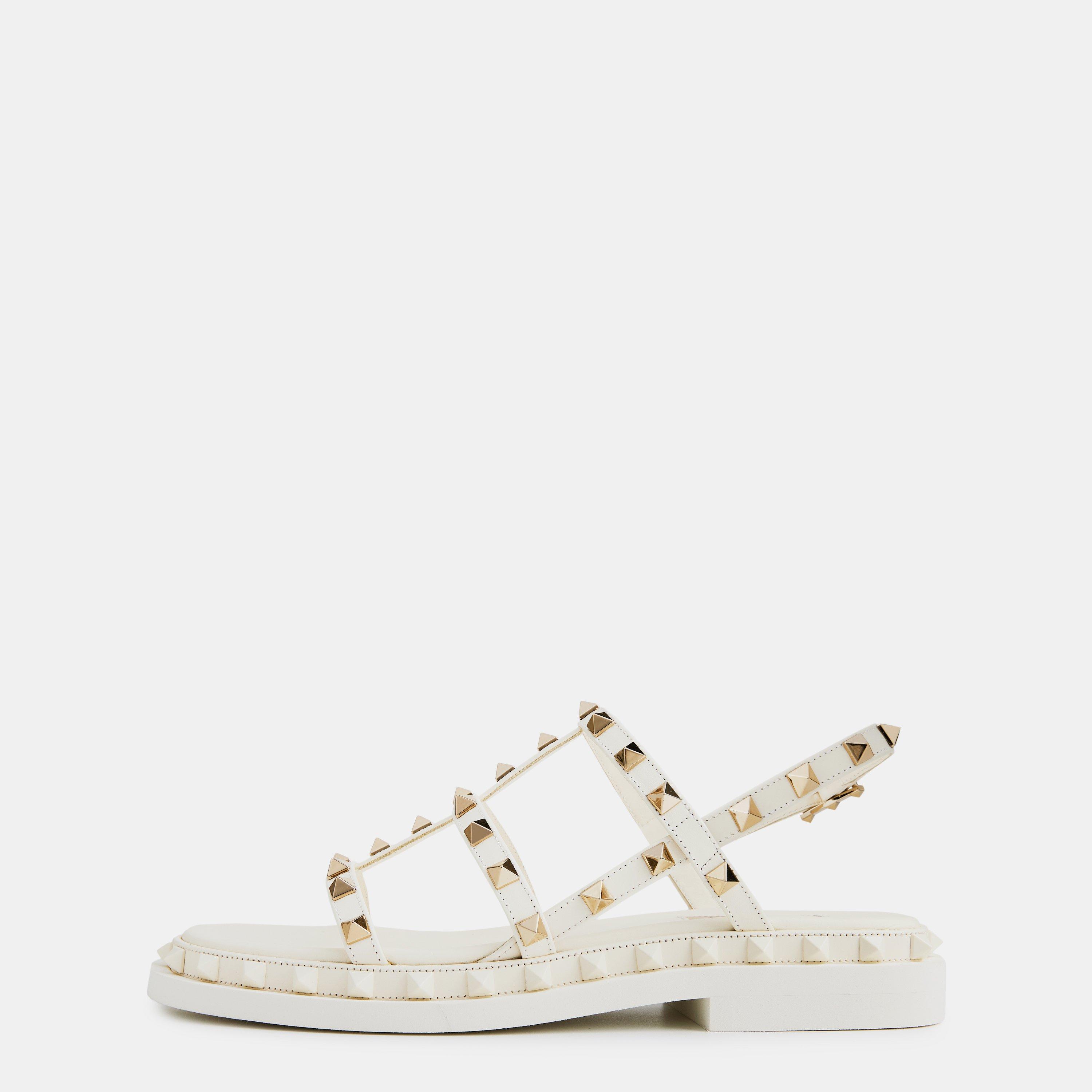 Ivory - Valentino Garavani - Rockstud Sandals - 2