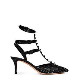 Valentino Garavani 65mm Rockstud Mesh Heels