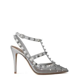 Valentino Garavani Rockstud Mesh Pumps With Crystals