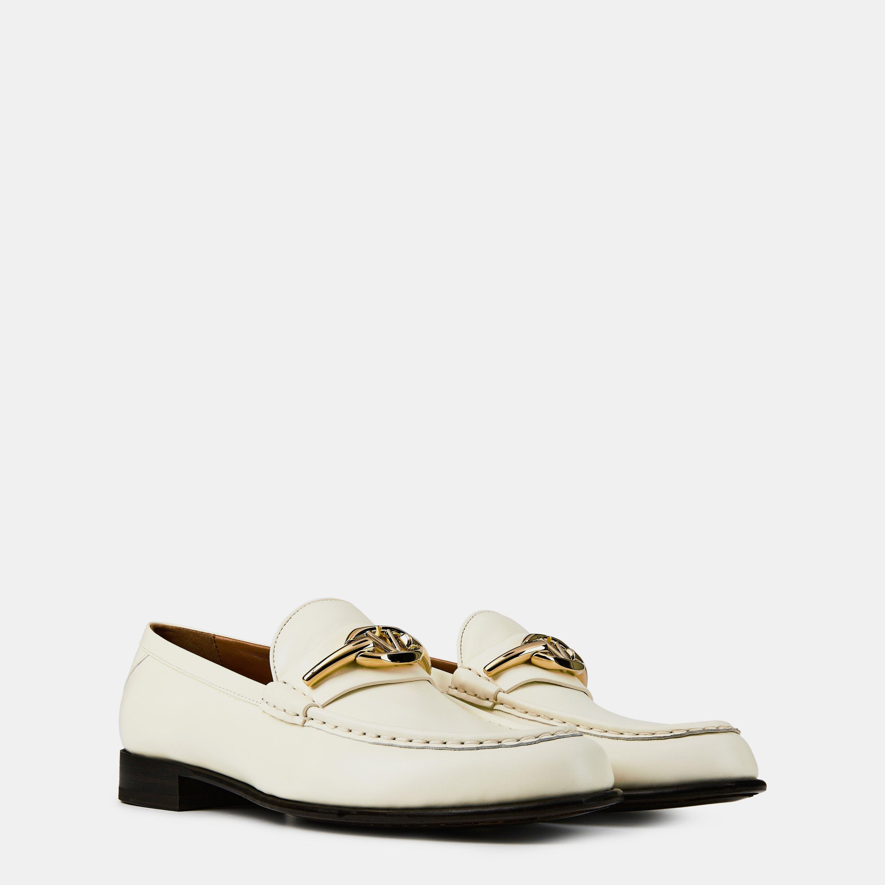 Ivory - Valentino Garavani - Vlogo Gate Loafer - 4