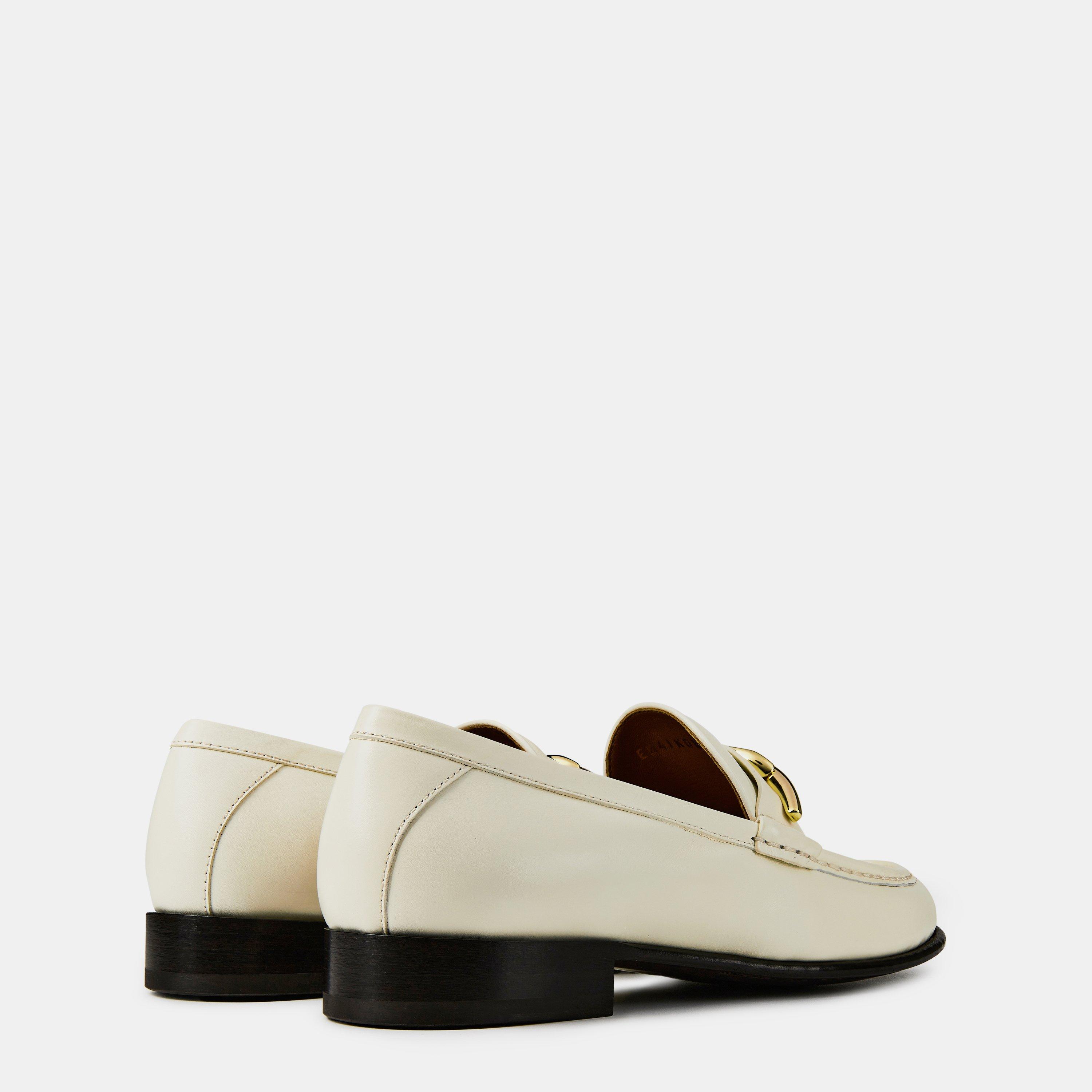 Ivory - Valentino Garavani - Vlogo Gate Loafer - 5
