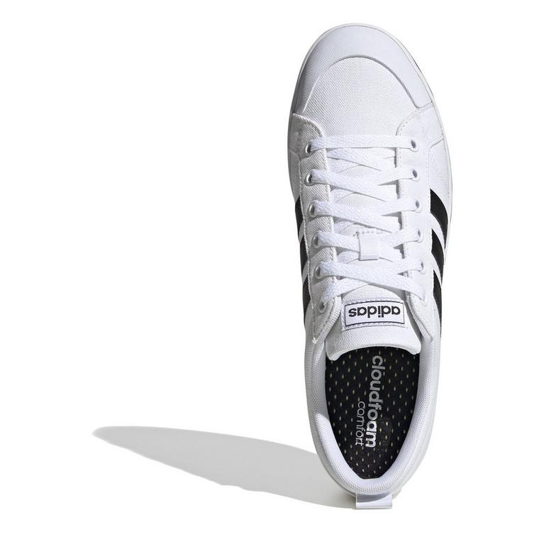 Blanc/Noir - adidas - Bravada Mens Trainers - 5