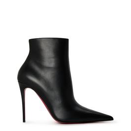 Christian Louboutin Kate Max Leather Ankle Boots 100mm