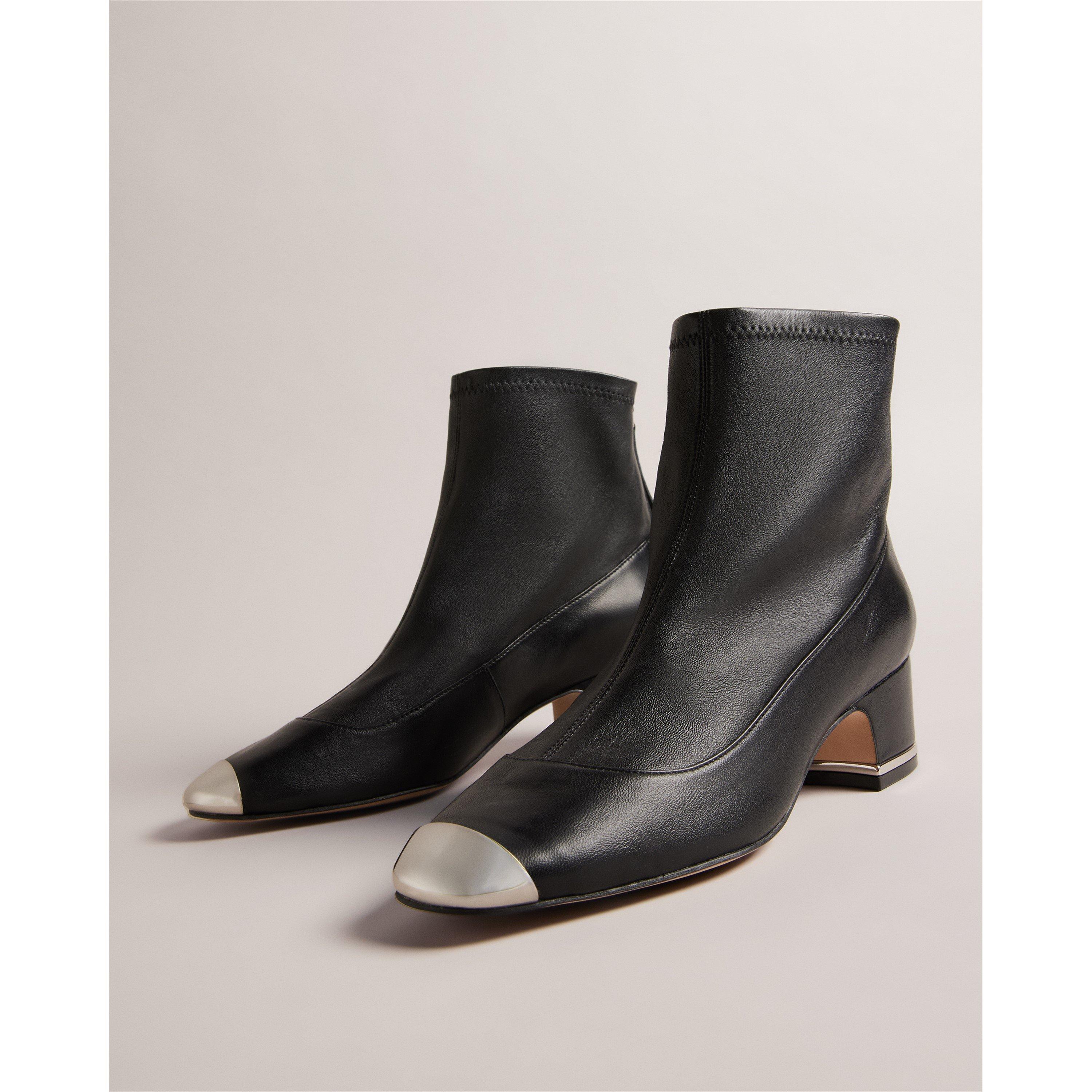 Black - Ted Baker - Women's Neomlia Ankle Heeled Boots - 2
