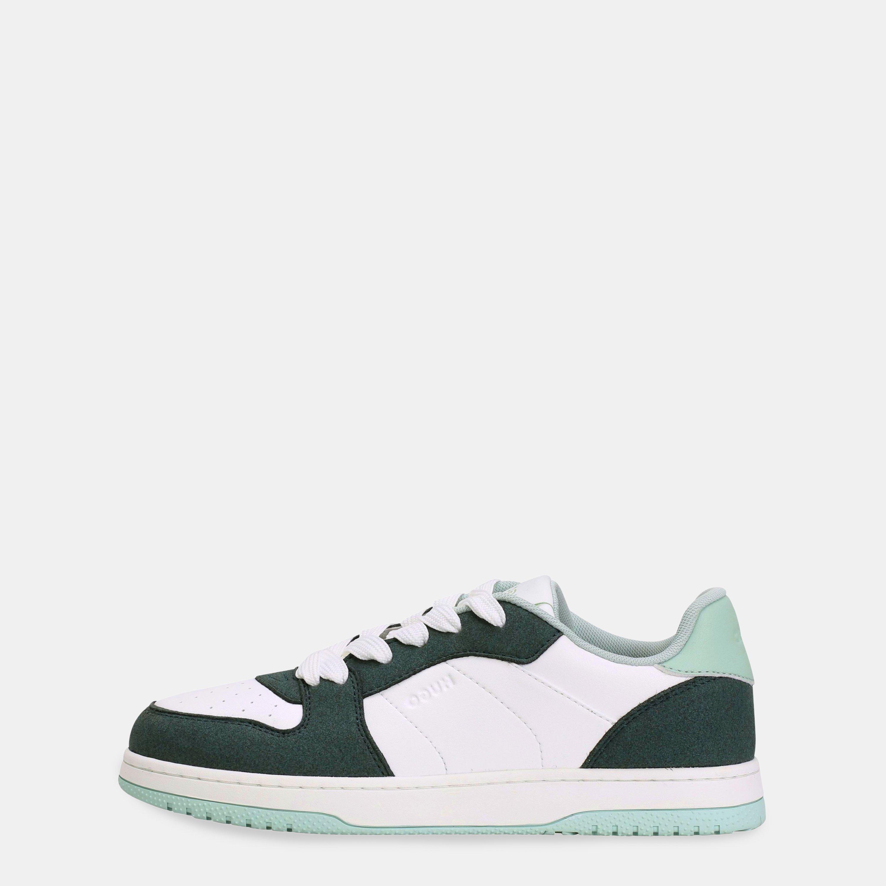Open Green - Hugo - Women's Hadrian Basket Low-Top Trainers - 2