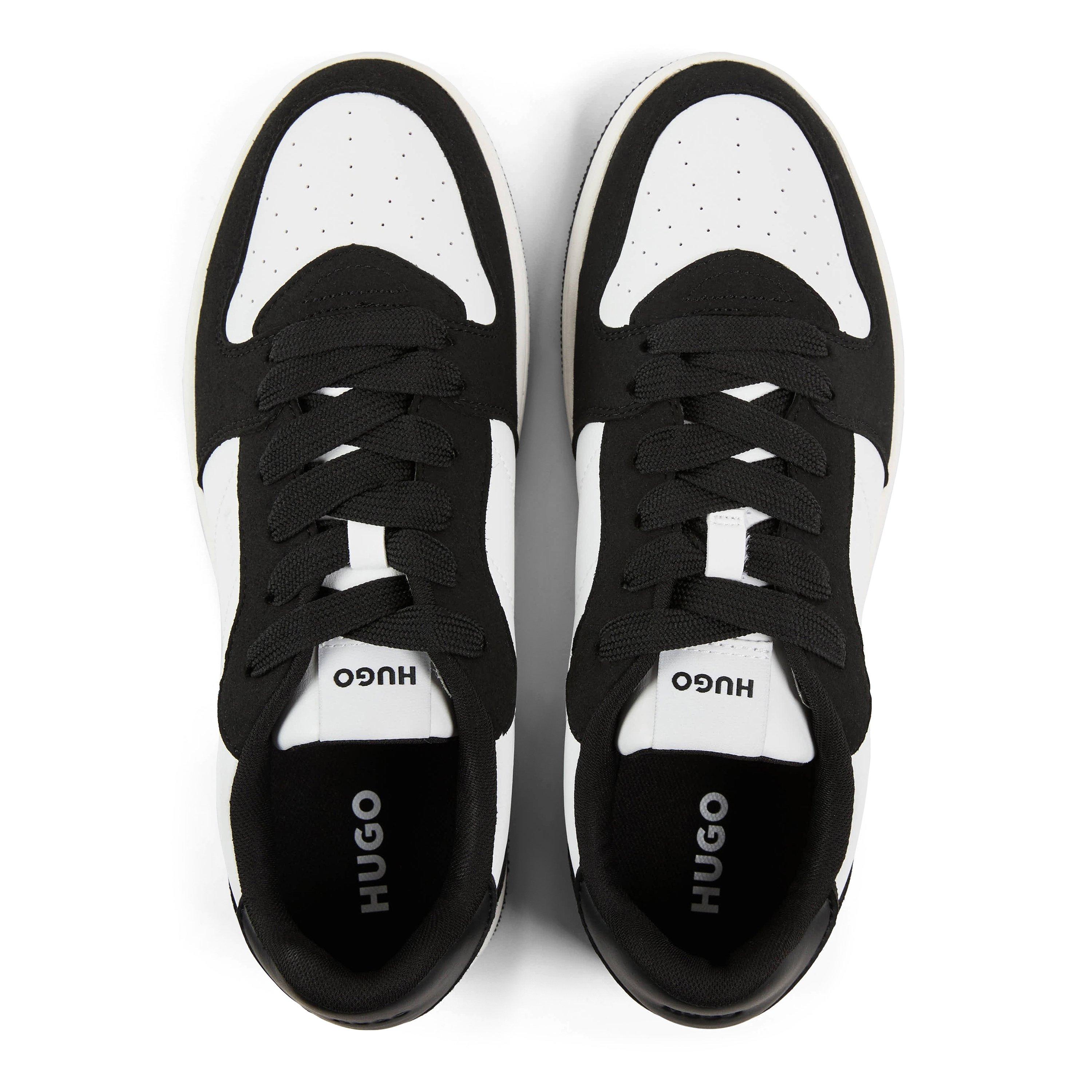 Open White - Hugo - Women's Hadrian Basket Low-Top Trainers - 4