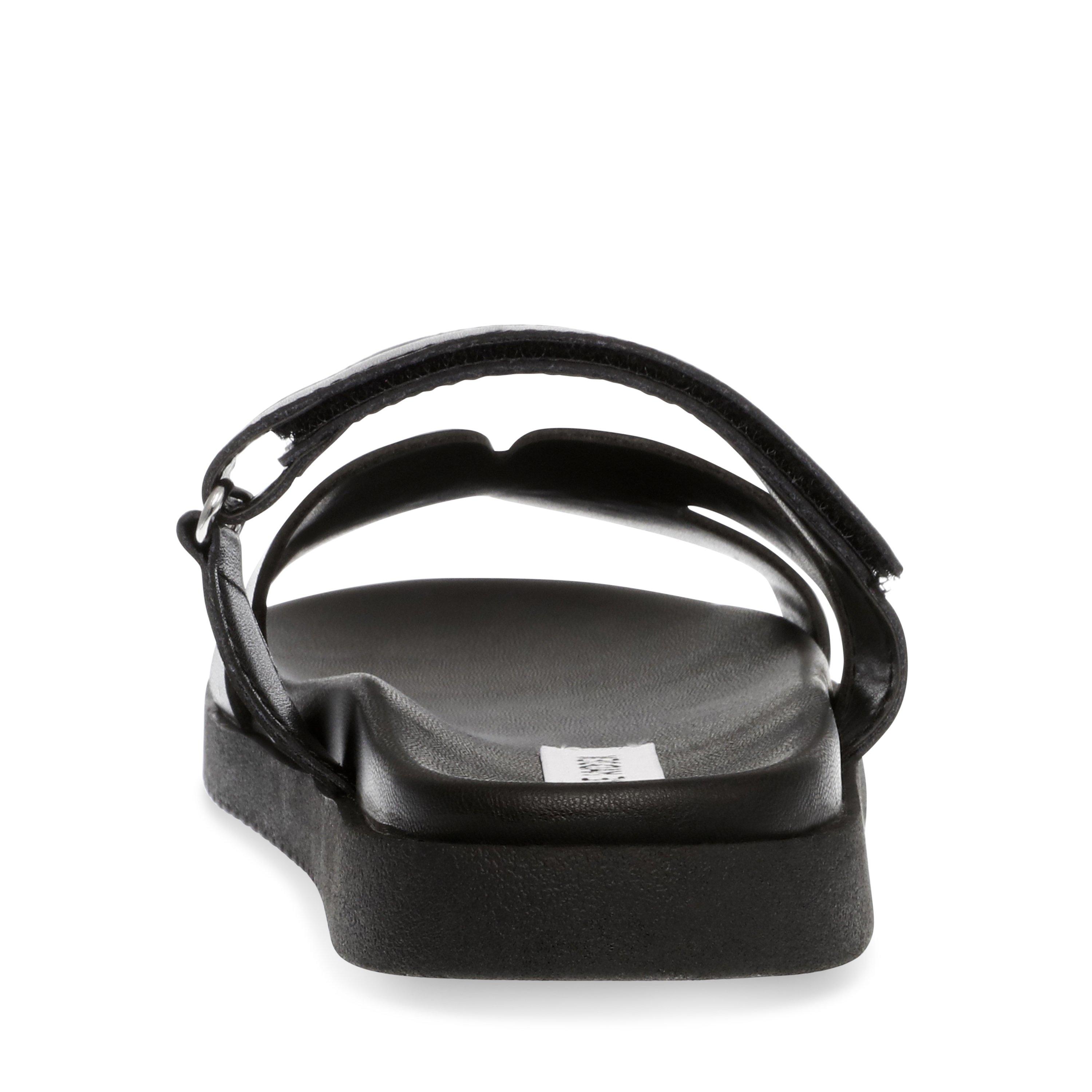 Black - Steve Madden - Women's Missile Flat Sandals - 5