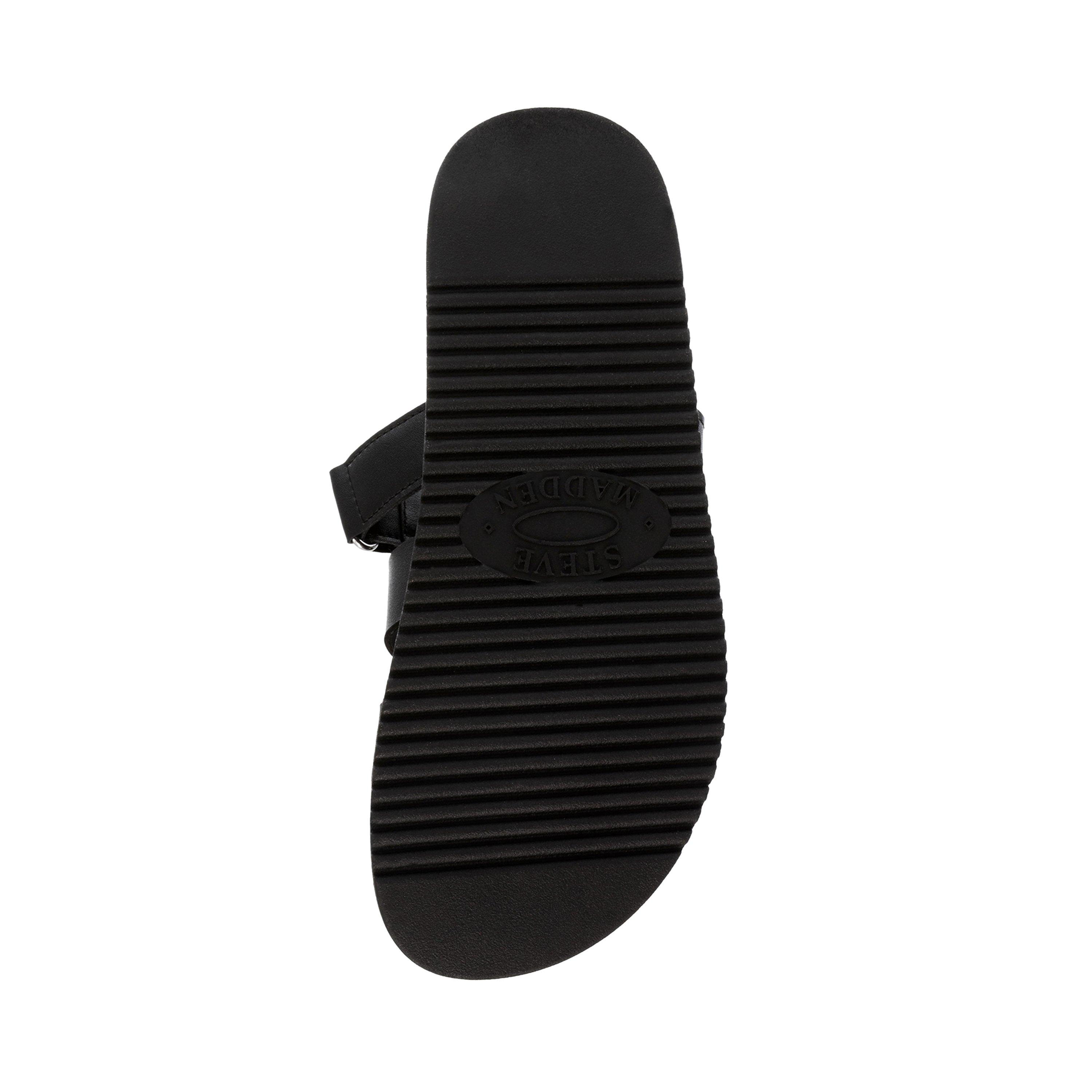 Black - Steve Madden - Women's Missile Flat Sandals - 7