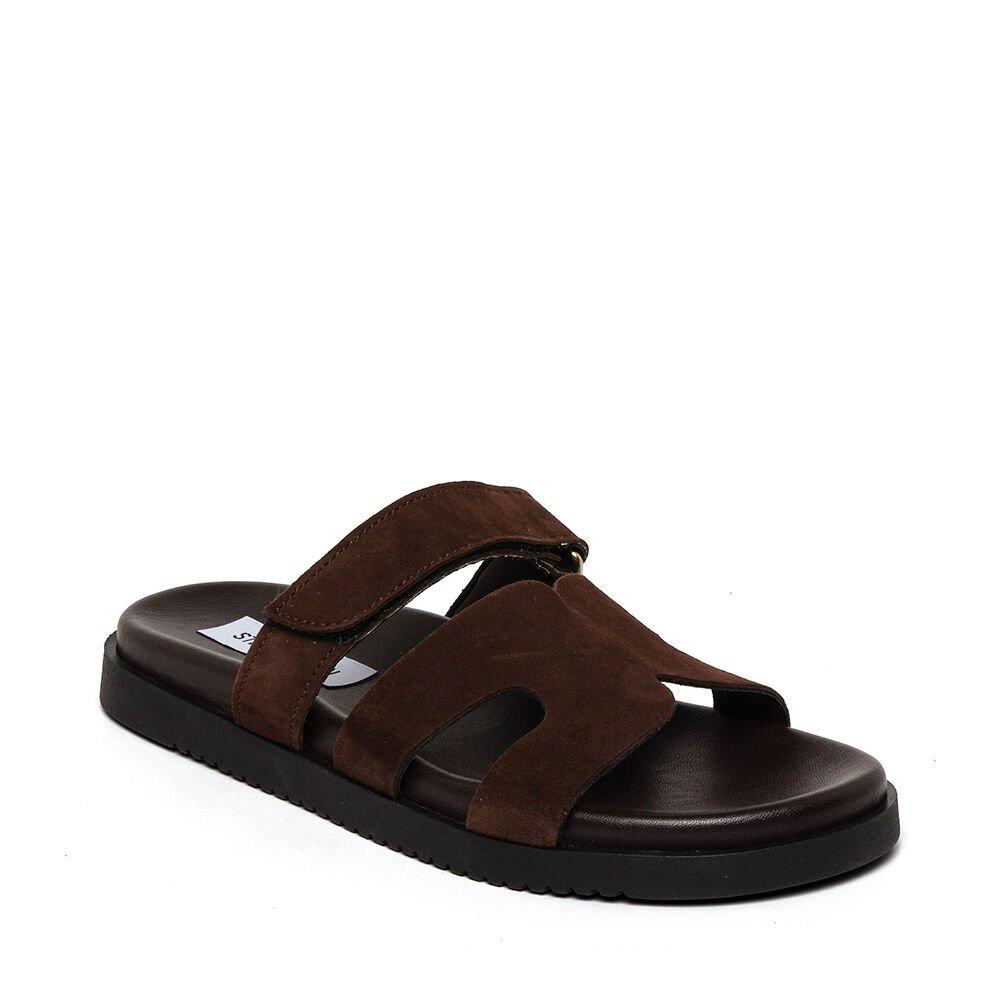 Marrón oscuro - Steve Madden - Women's Missile Flat Sandals - 2