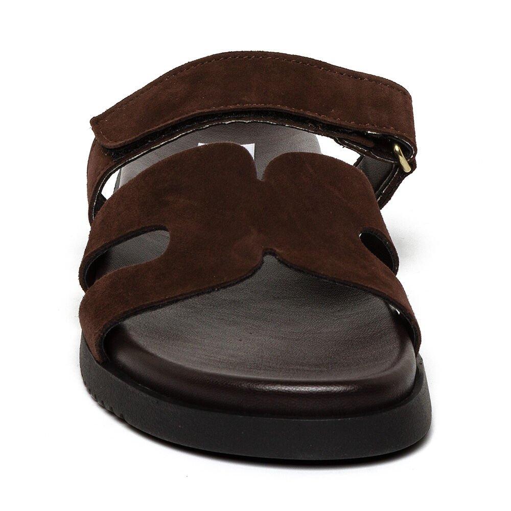 Marrón oscuro - Steve Madden - Women's Missile Flat Sandals - 3