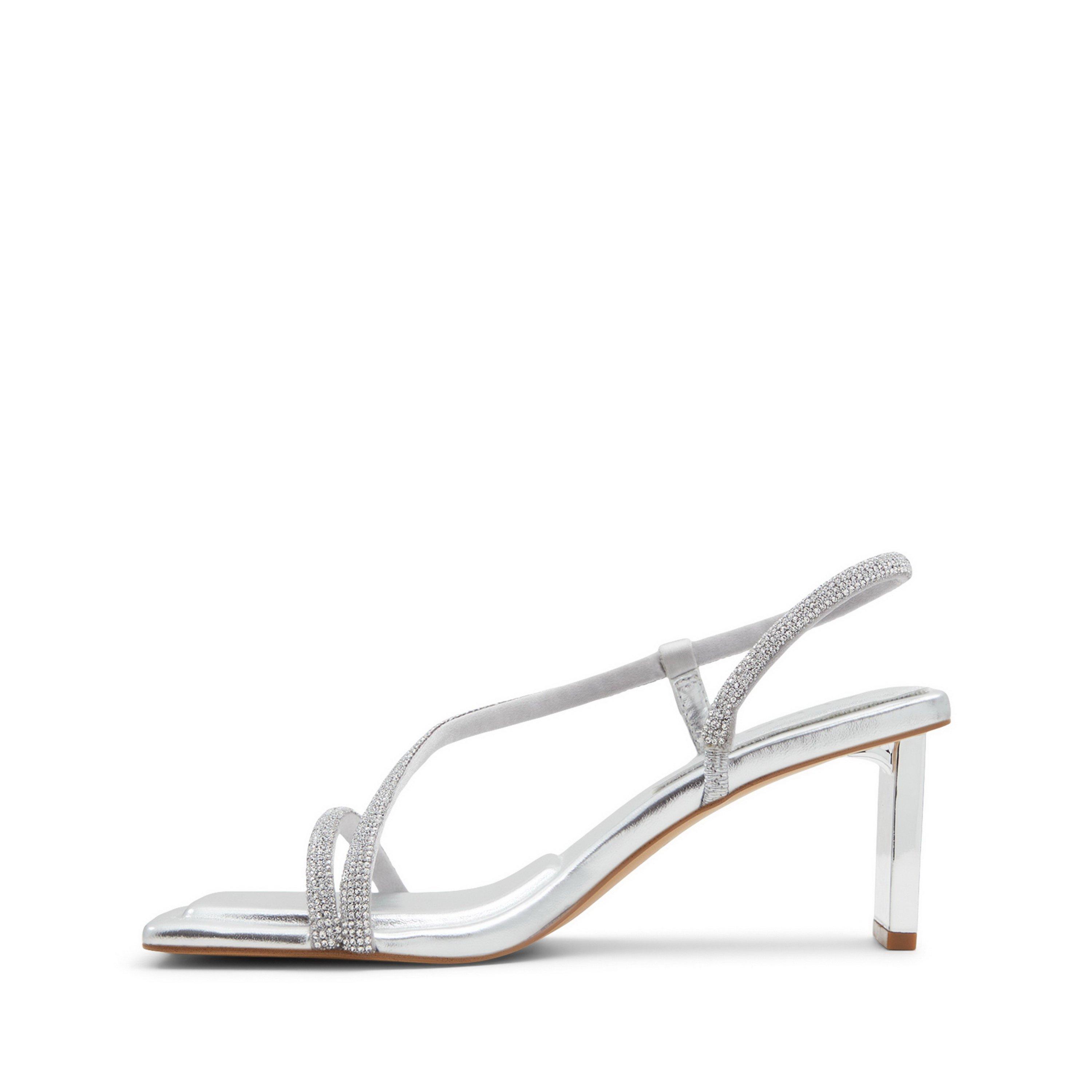 Silver - Aldo - Women's Castlegate Heeled Sandals - 3