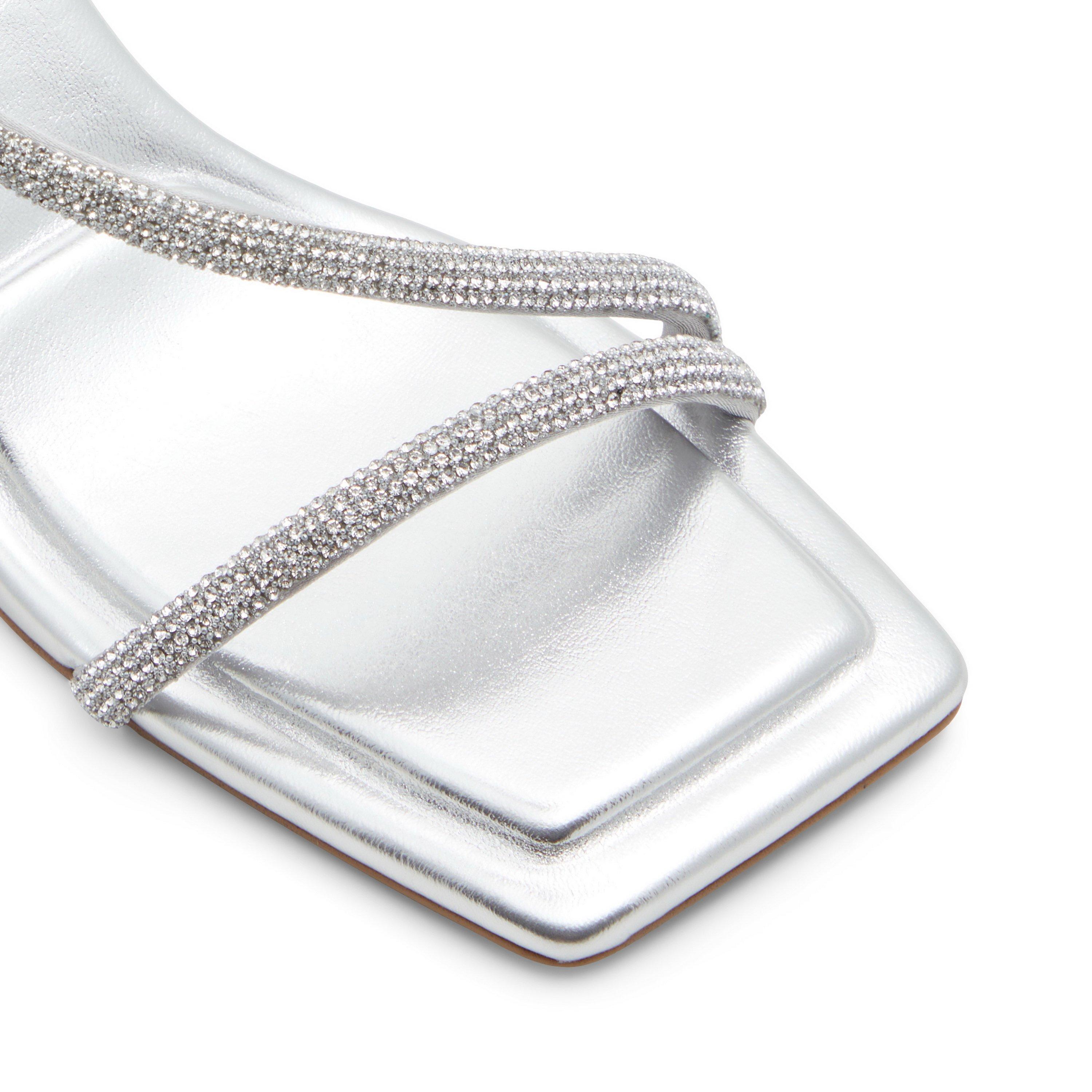 Silver - Aldo - Women's Castlegate Heeled Sandals - 5