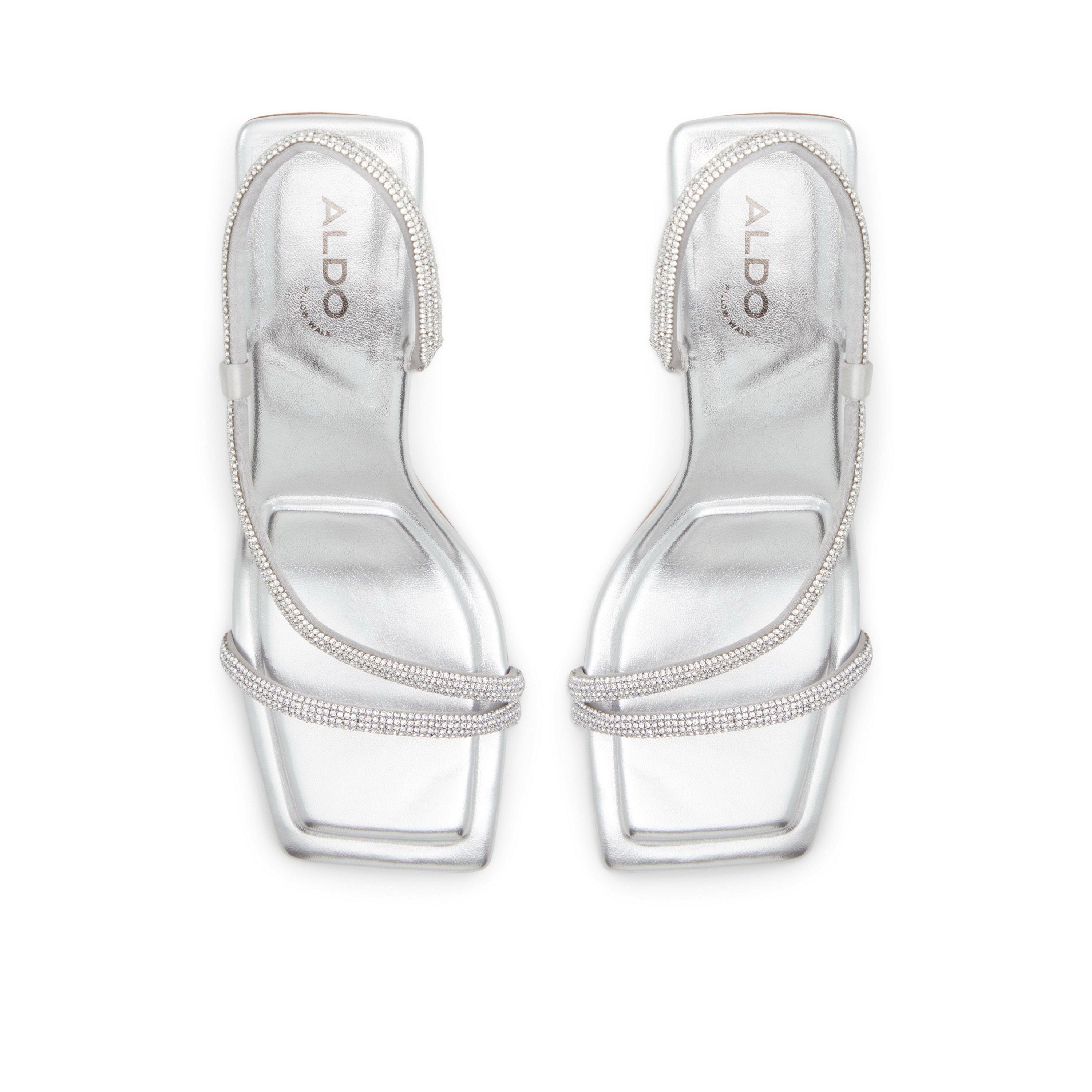 Silver - Aldo - Women's Castlegate Heeled Sandals - 6