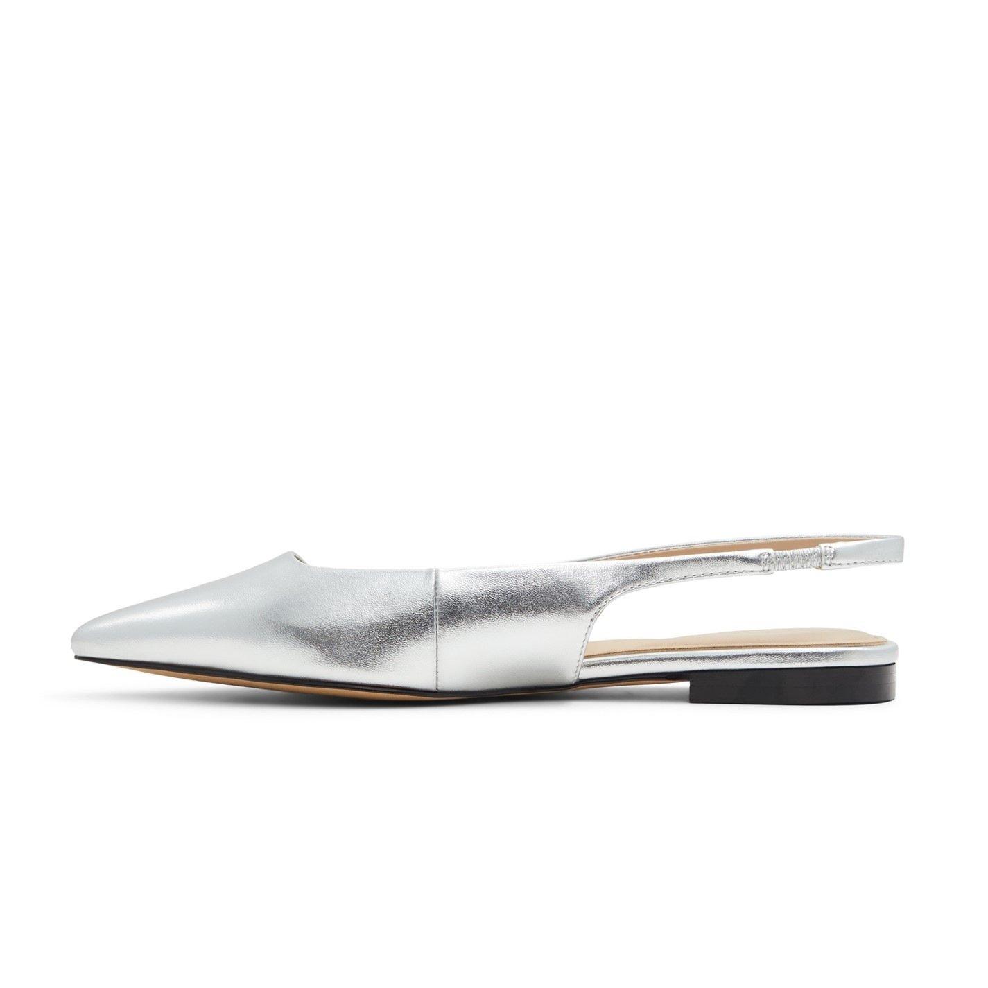 Silver - Aldo - Women's Valegyn Ballet Pumps - 4