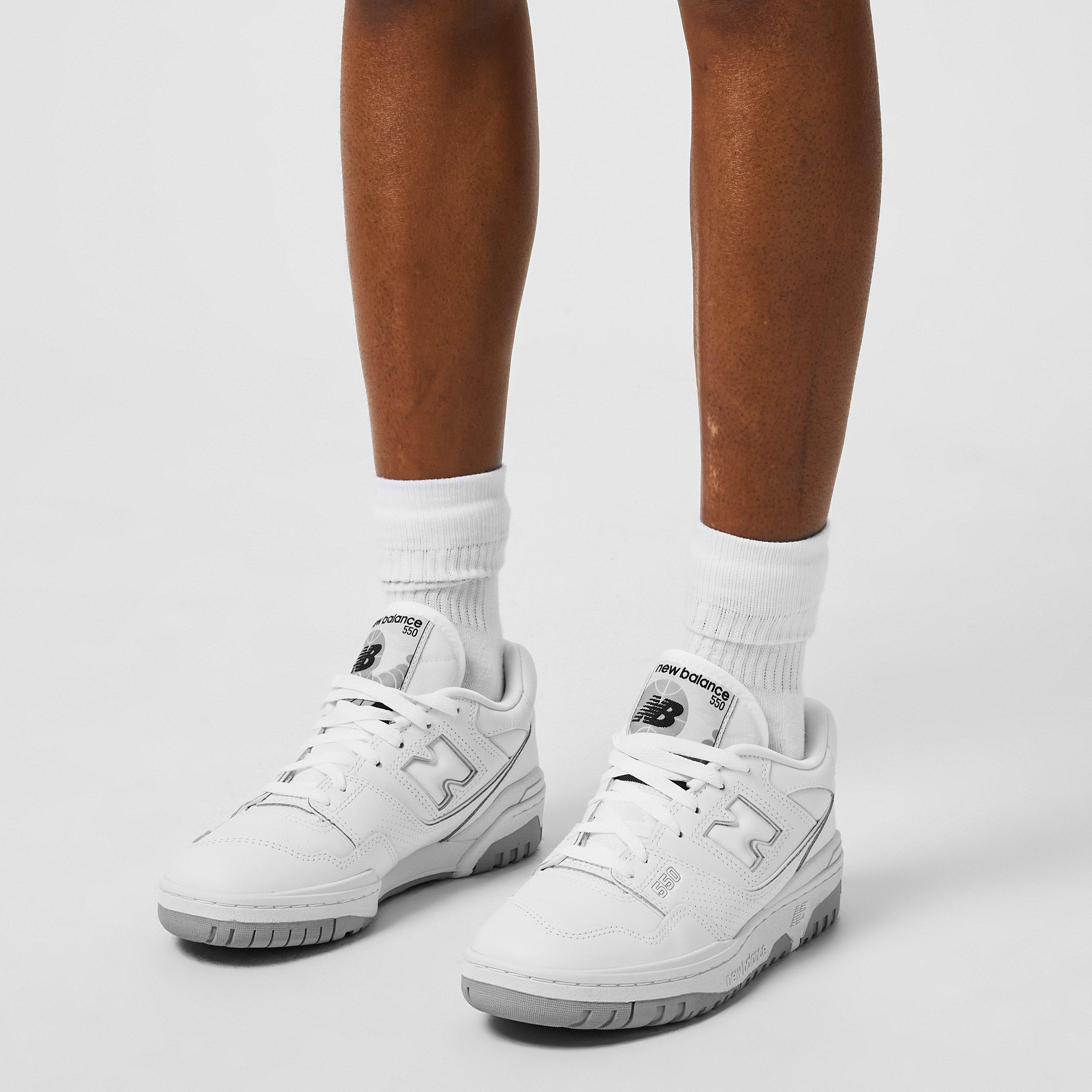 White (100) - New Balance - 550 Shoes - 2