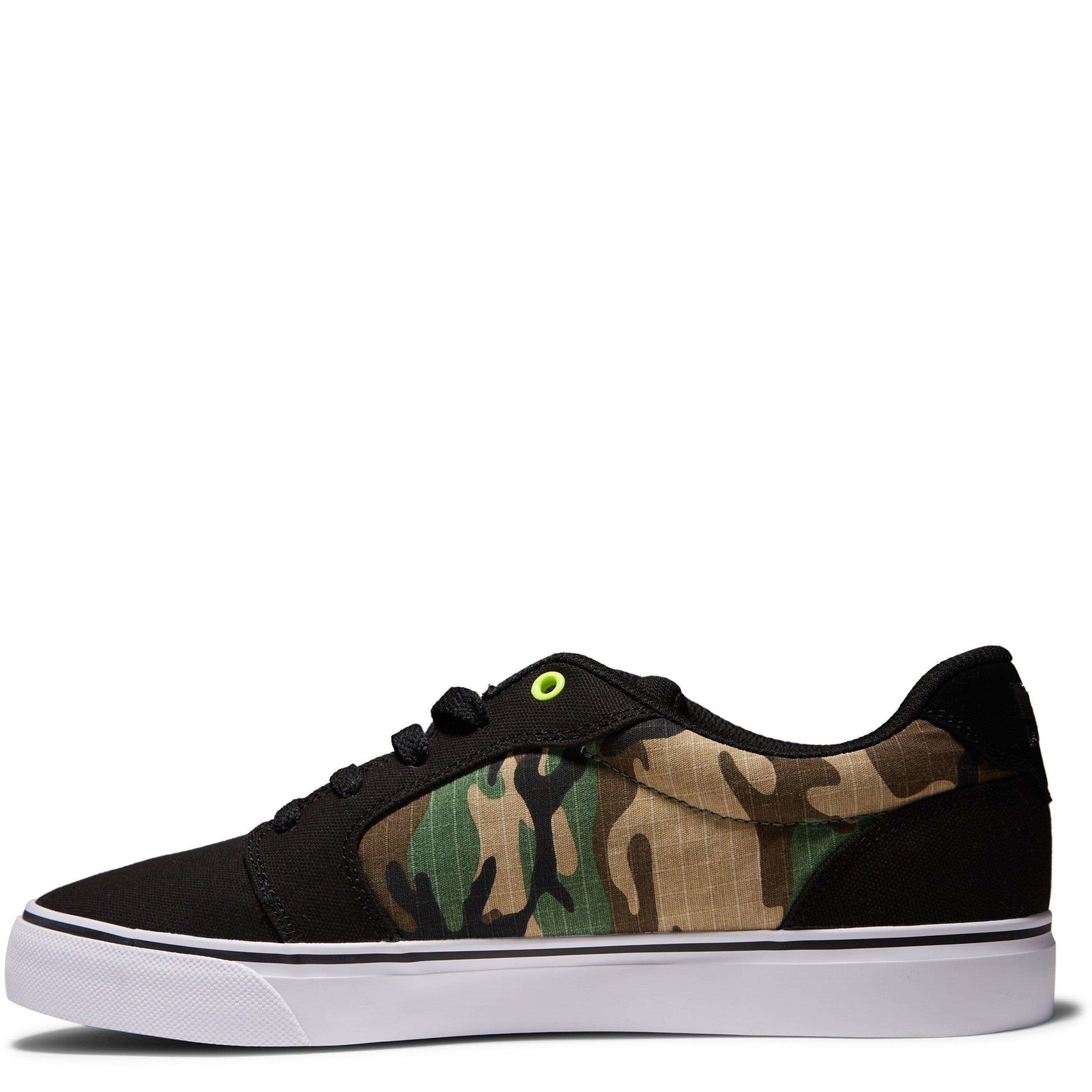Zwart/Camo - DC - Anvil TX SE Mens Skate Shoes - 2