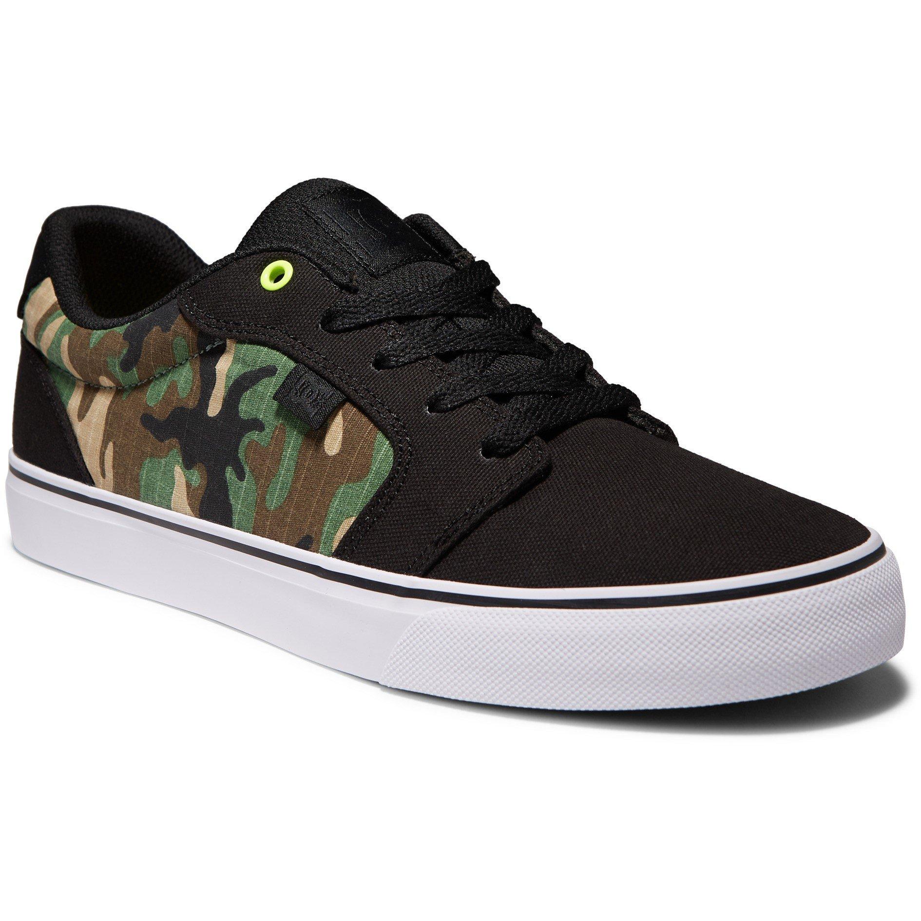 Zwart/Camo - DC - Anvil TX SE Mens Skate Shoes - 3