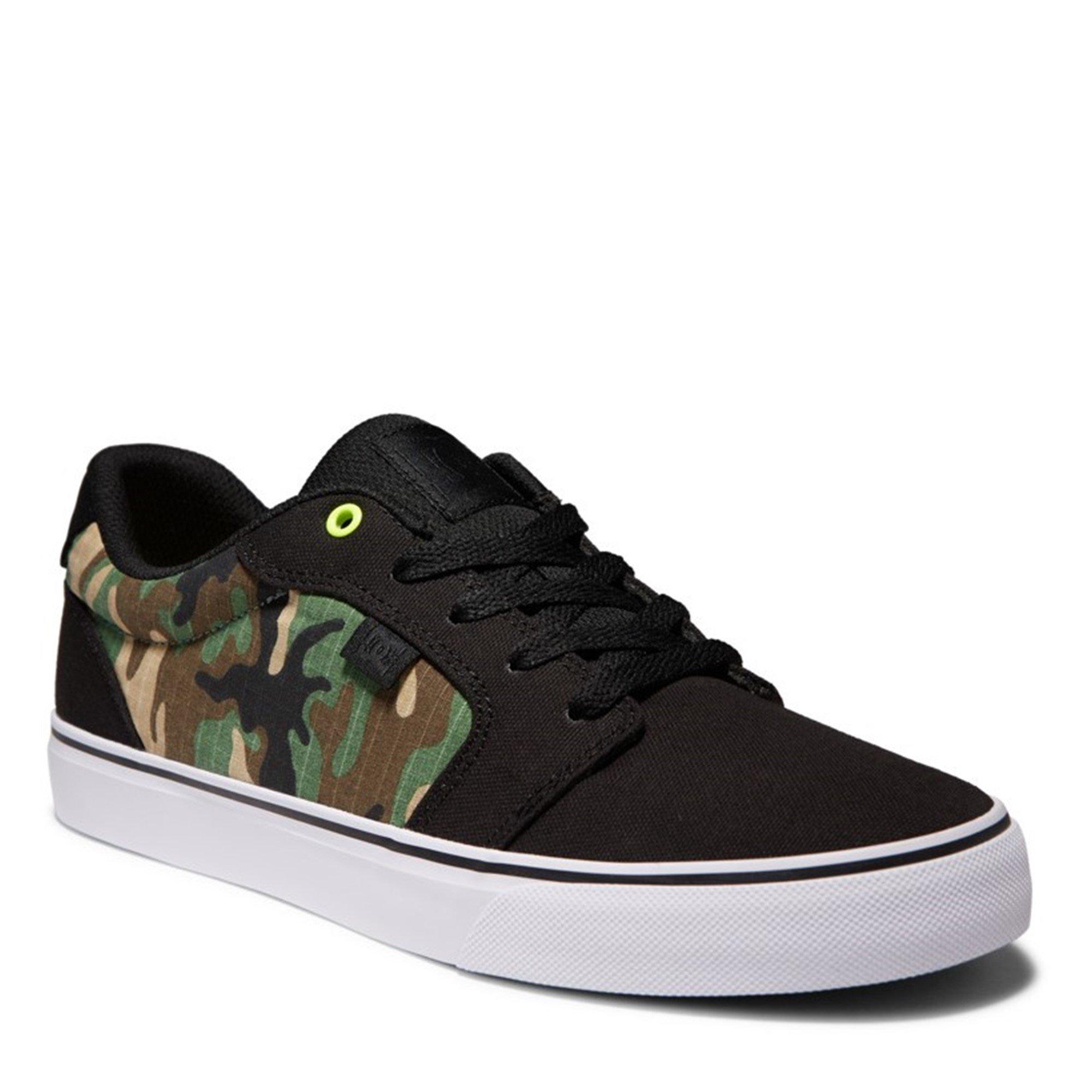 Zwart/Camo - DC - Anvil TX SE Mens Skate Shoes - 4