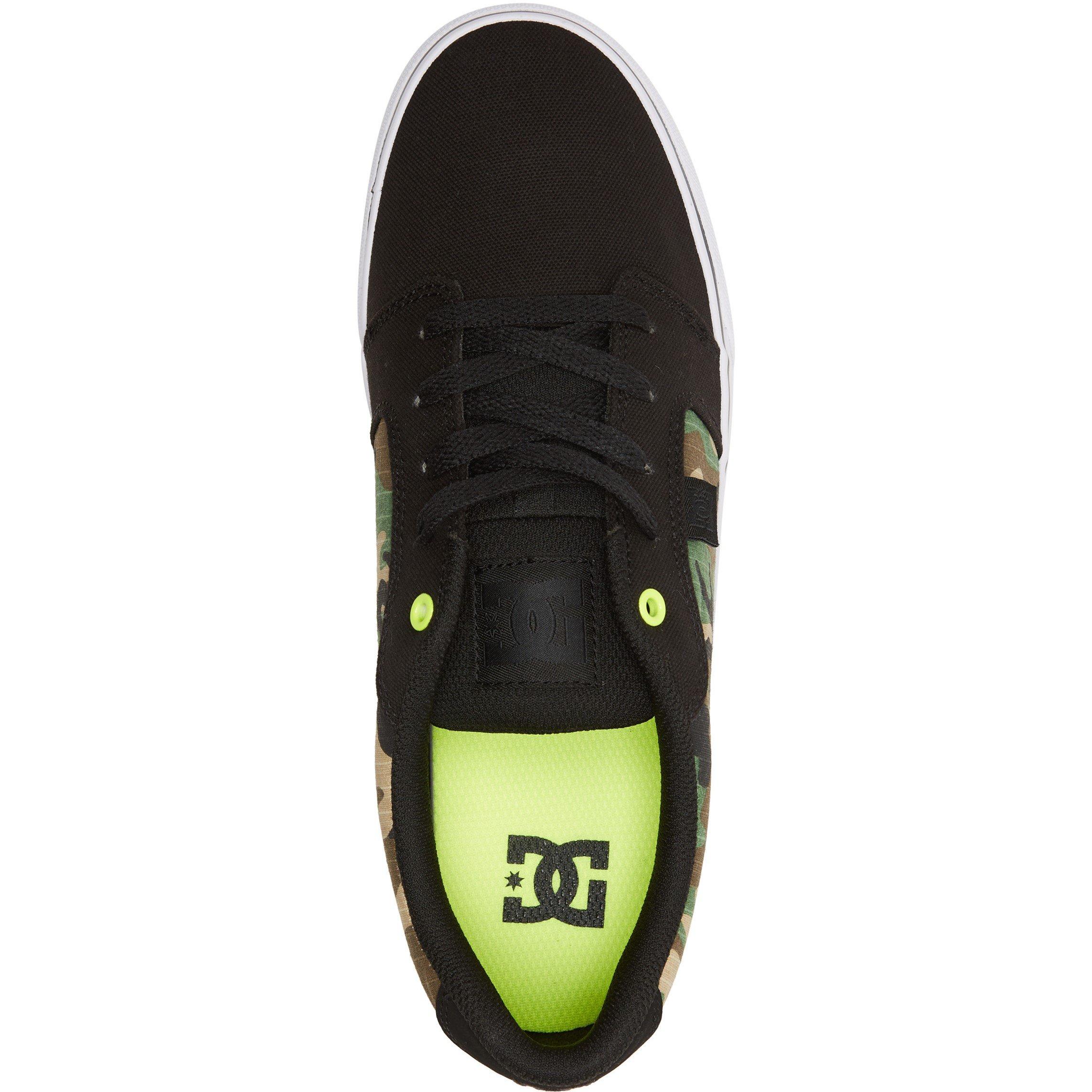 Zwart/Camo - DC - Anvil TX SE Mens Skate Shoes - 5