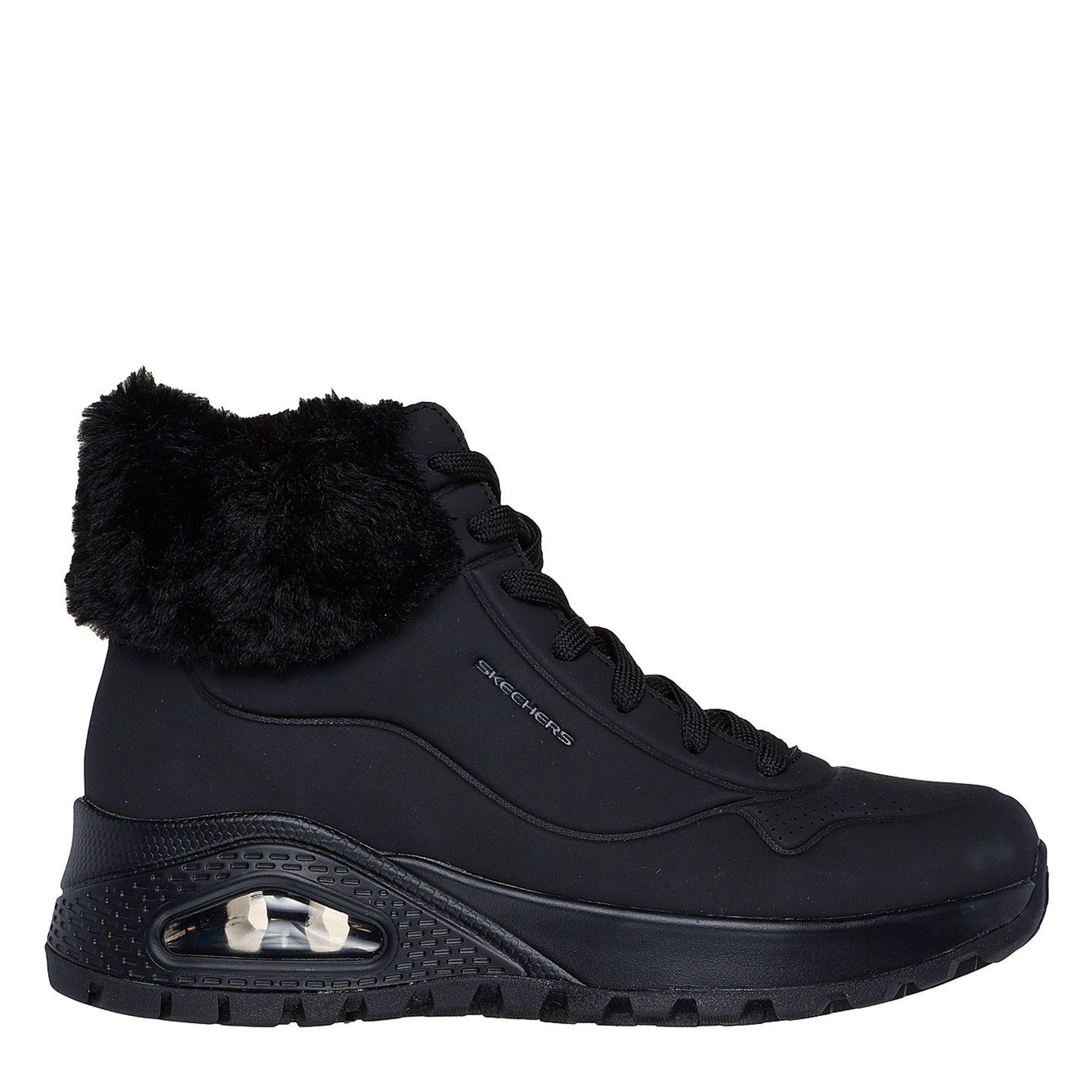 Schwarz - Skechers - Uno Rugged - Fall Air - 3