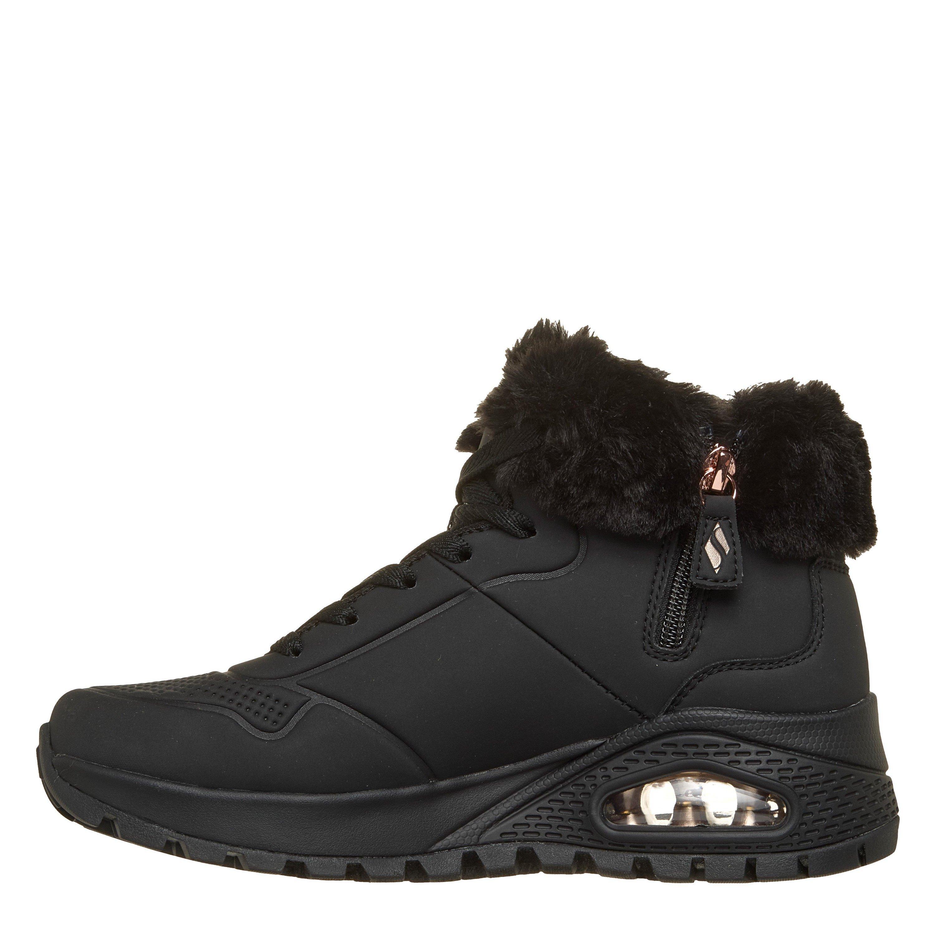 Preto - Skechers - Uno Rugged - Fall Air - 2
