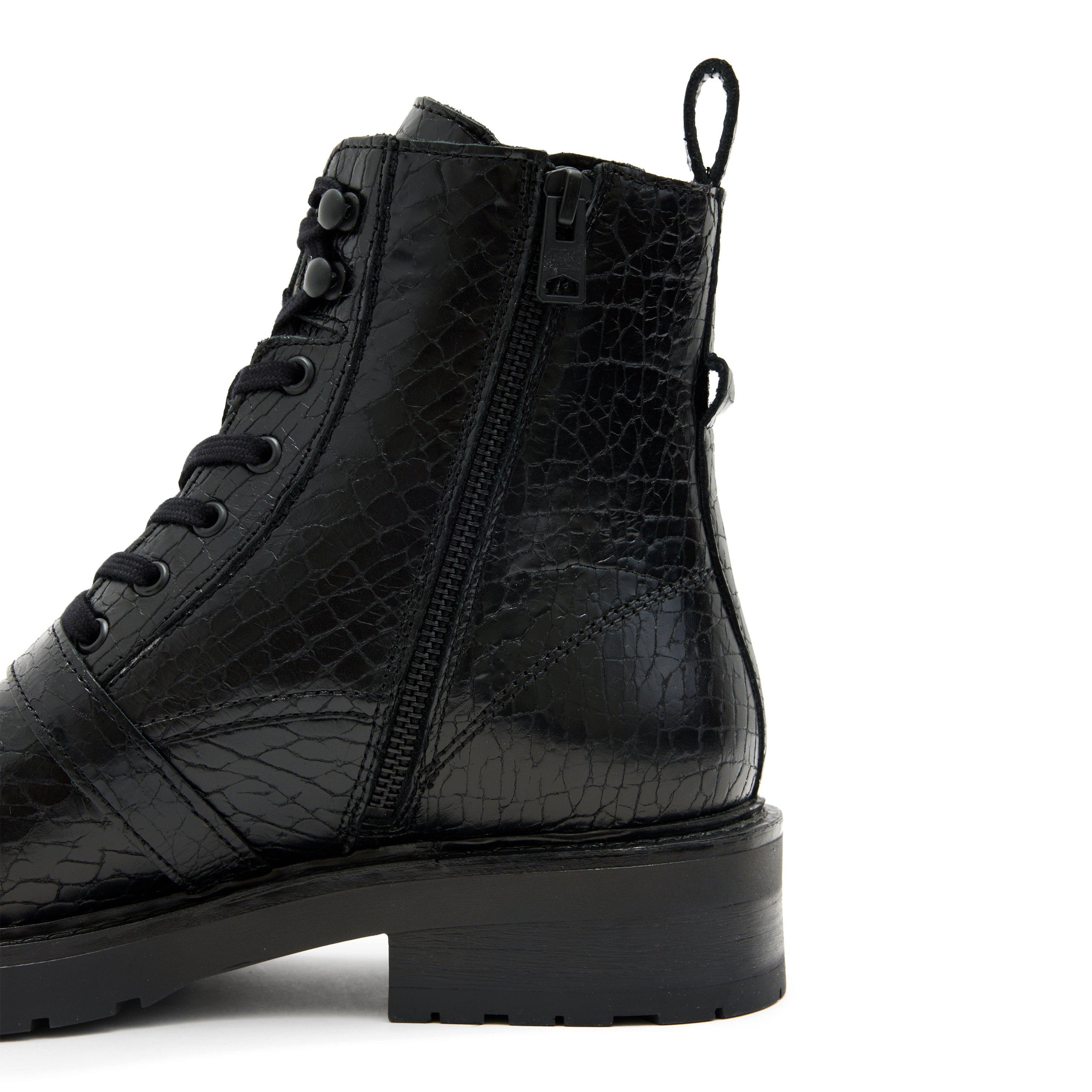 AllSaints | Donita Biker Boots | Biker Boots | FRASERS