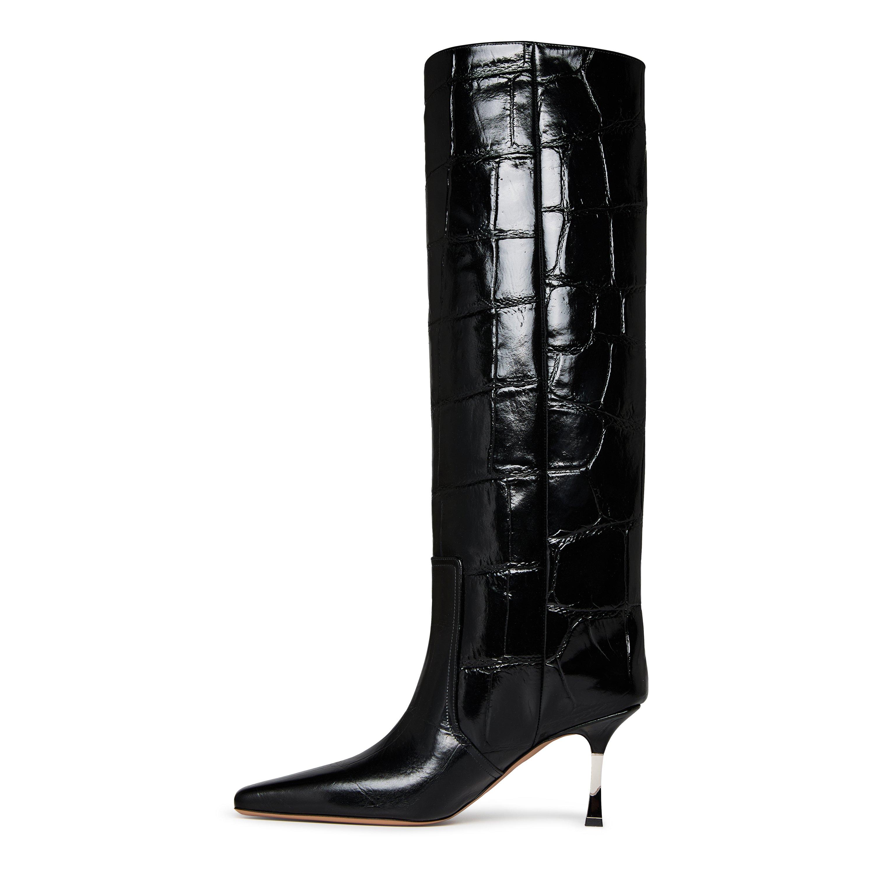 Black - Paris Texas - Women's Bettina Knee High Boots - 3