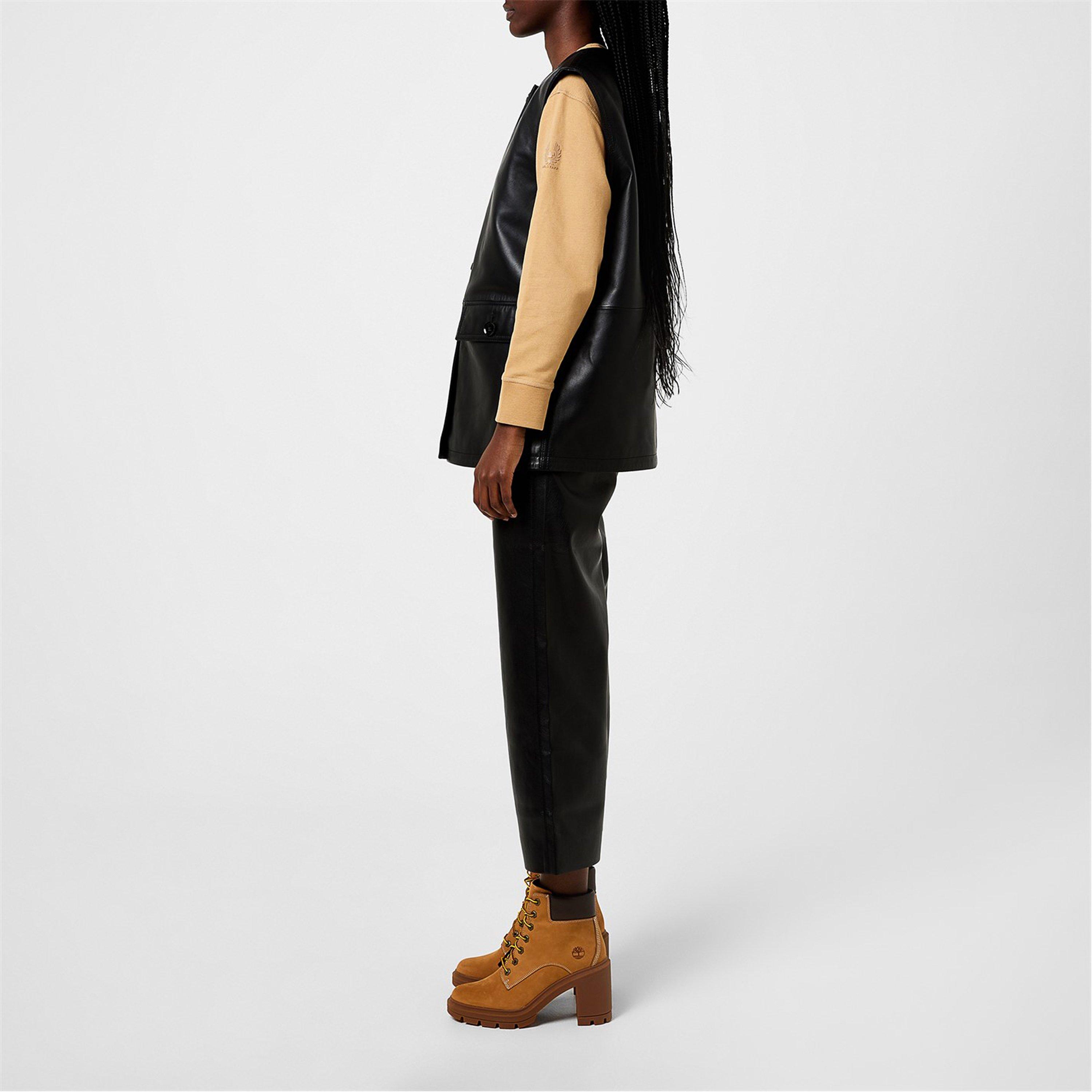 Wheat Nubuck - Timberland - Women's Allington Lace-up Heeled Boots - 10