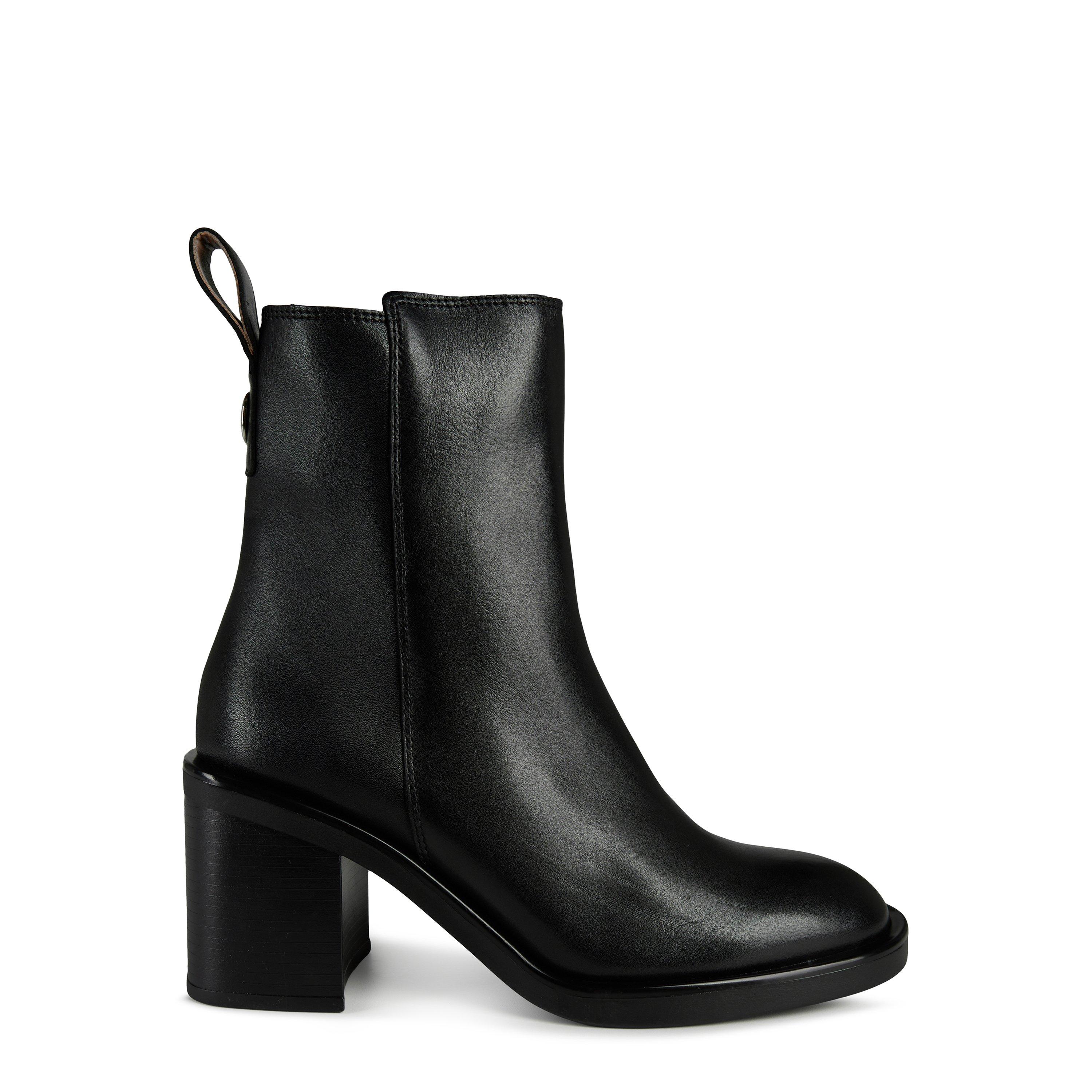 Black - Boss - Women's Camy Bootie Heeled Boot - 1