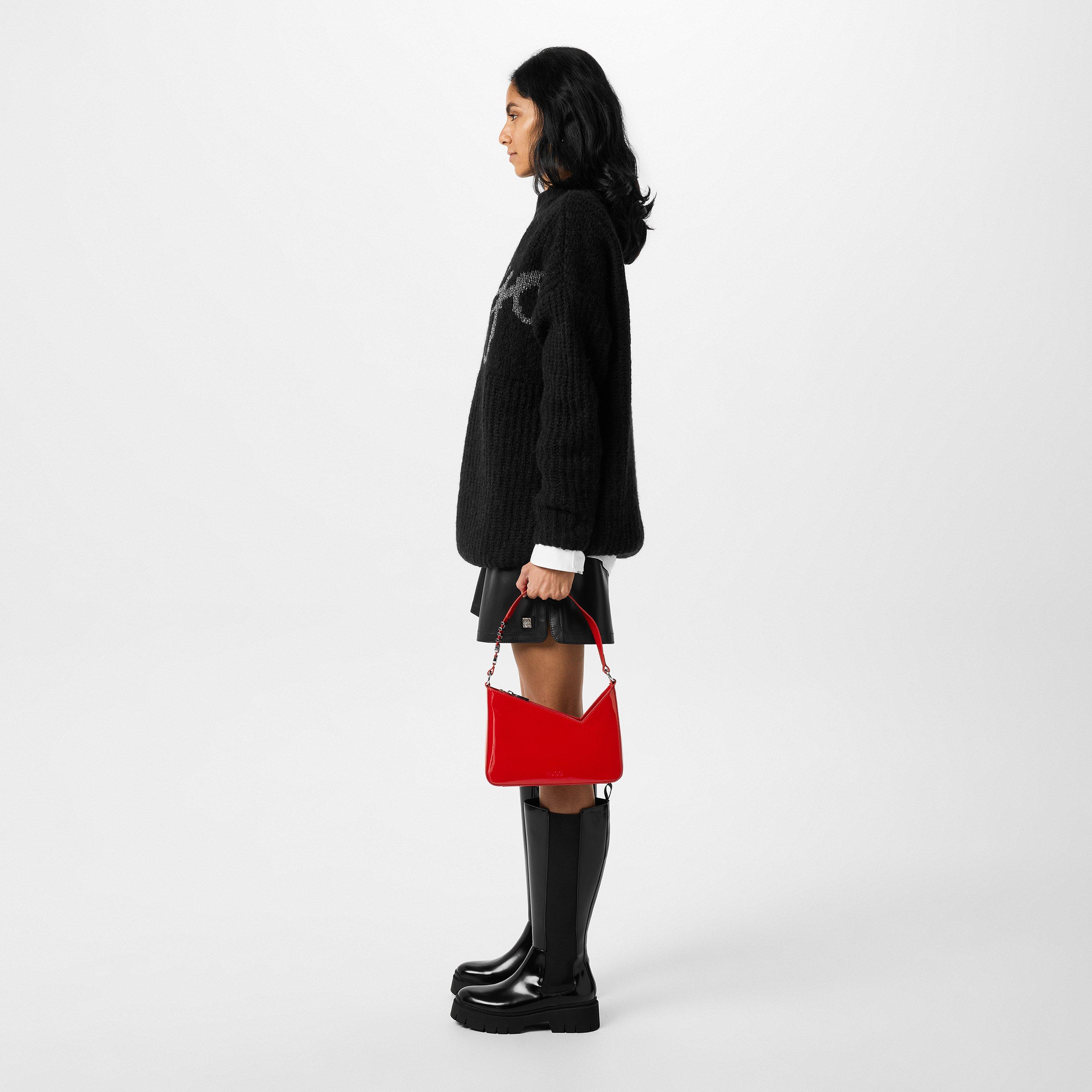 Black - Hugo - Knee High Boots - 6