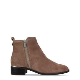 Biba Zip Flat Ankle Boots