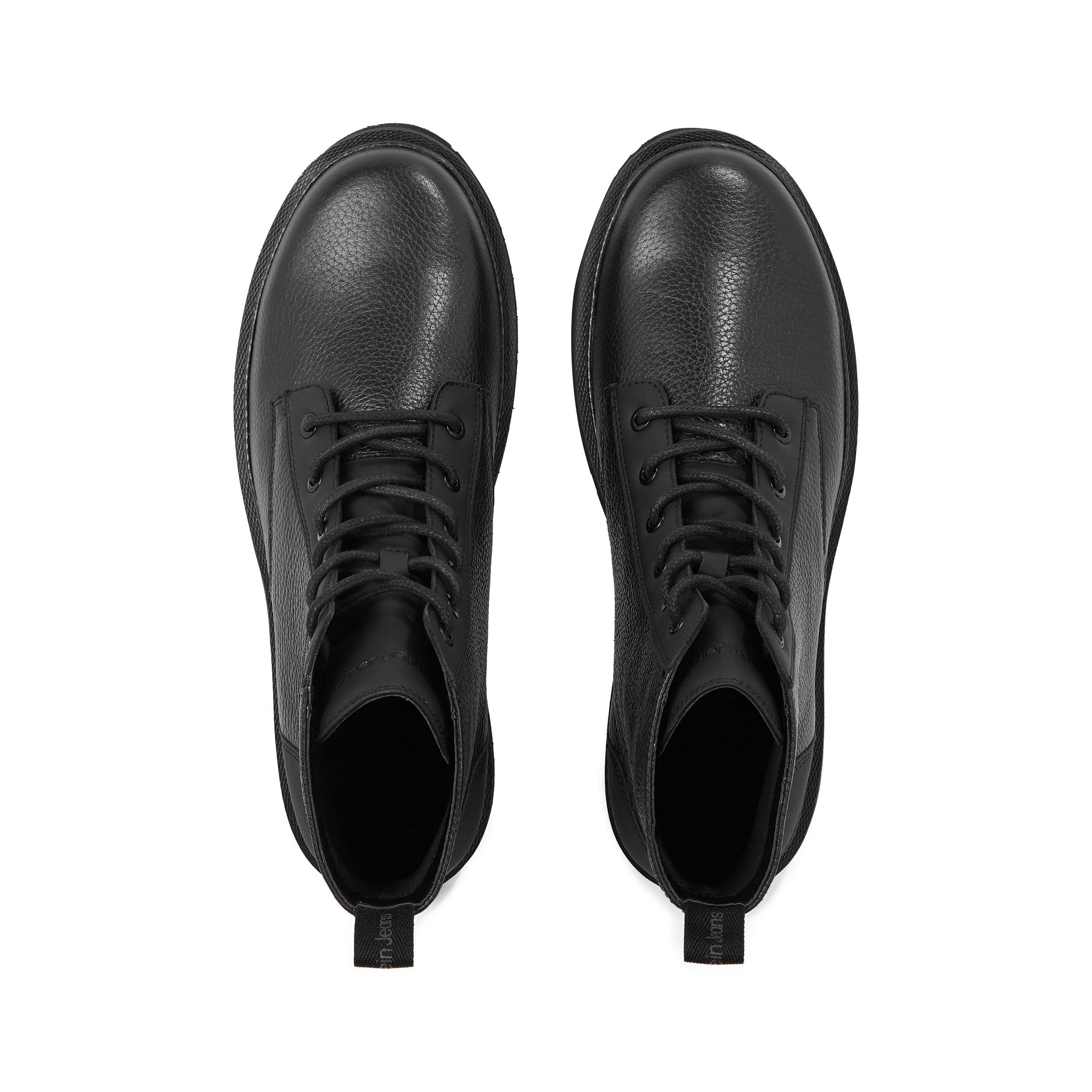 Black - Calvin Klein Jeans - EVA MID LACEUP BOOT - 7