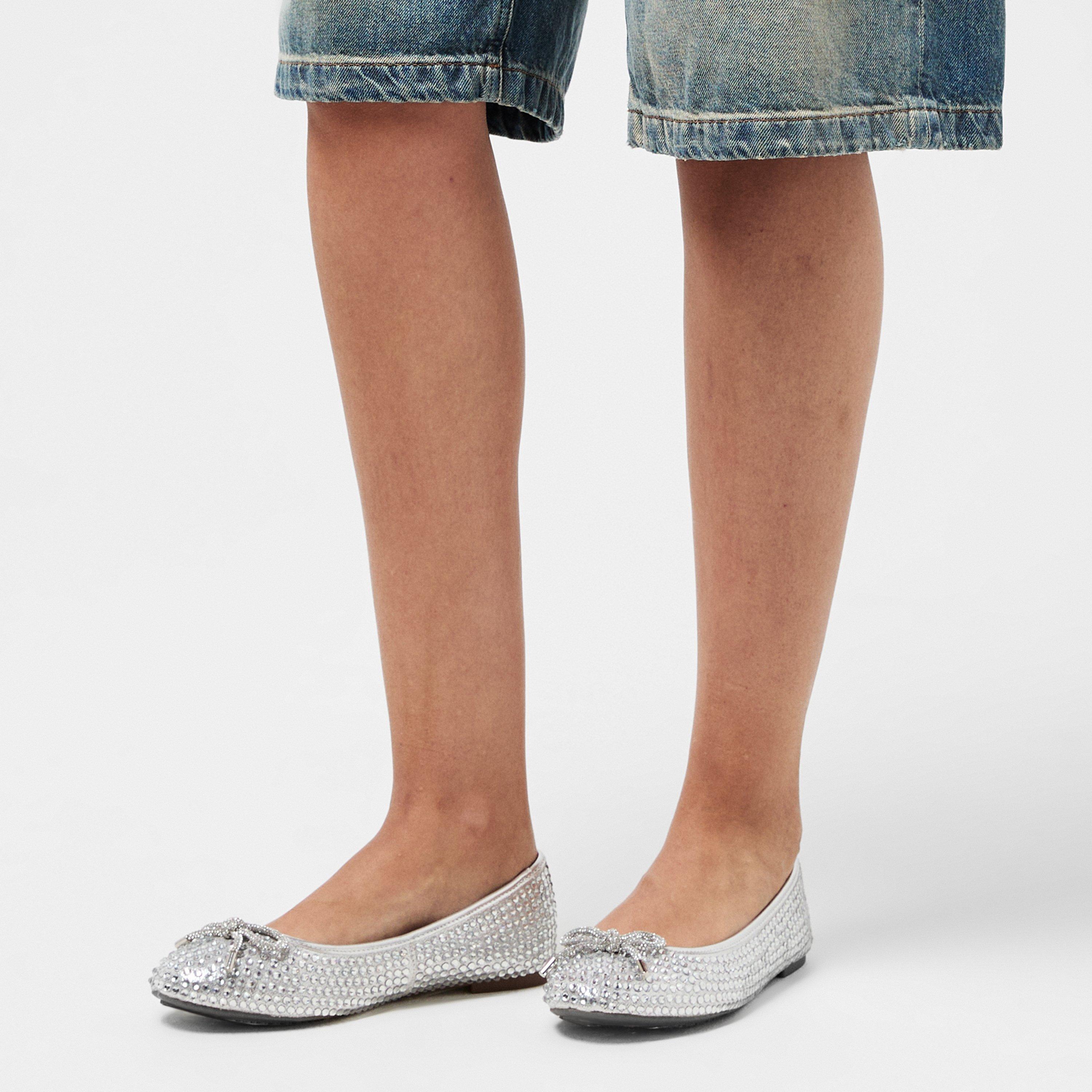 SILVER - Dune London - Hale Ballet Pumps - 3