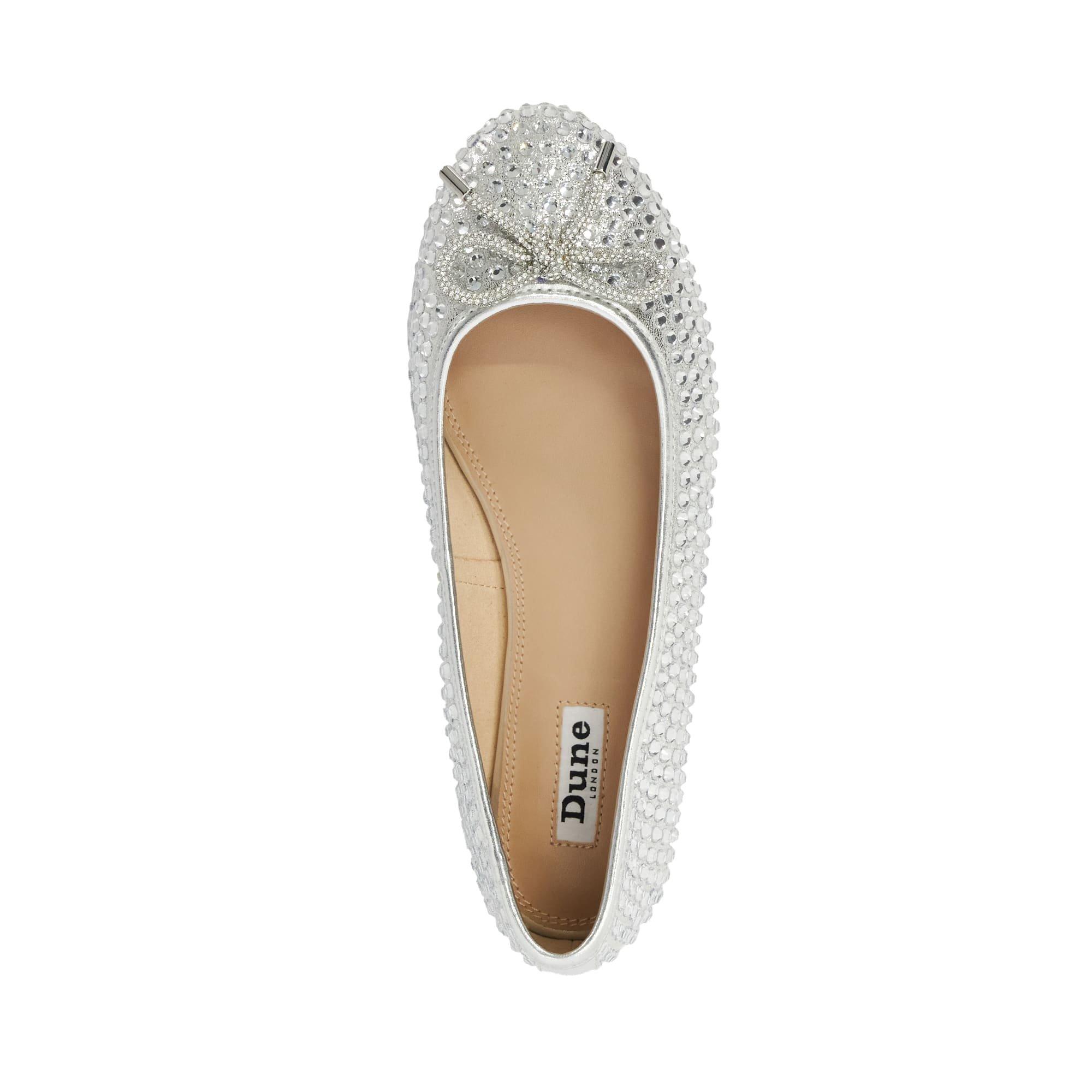 SILVER - Dune London - Hale Ballet Pumps - 4