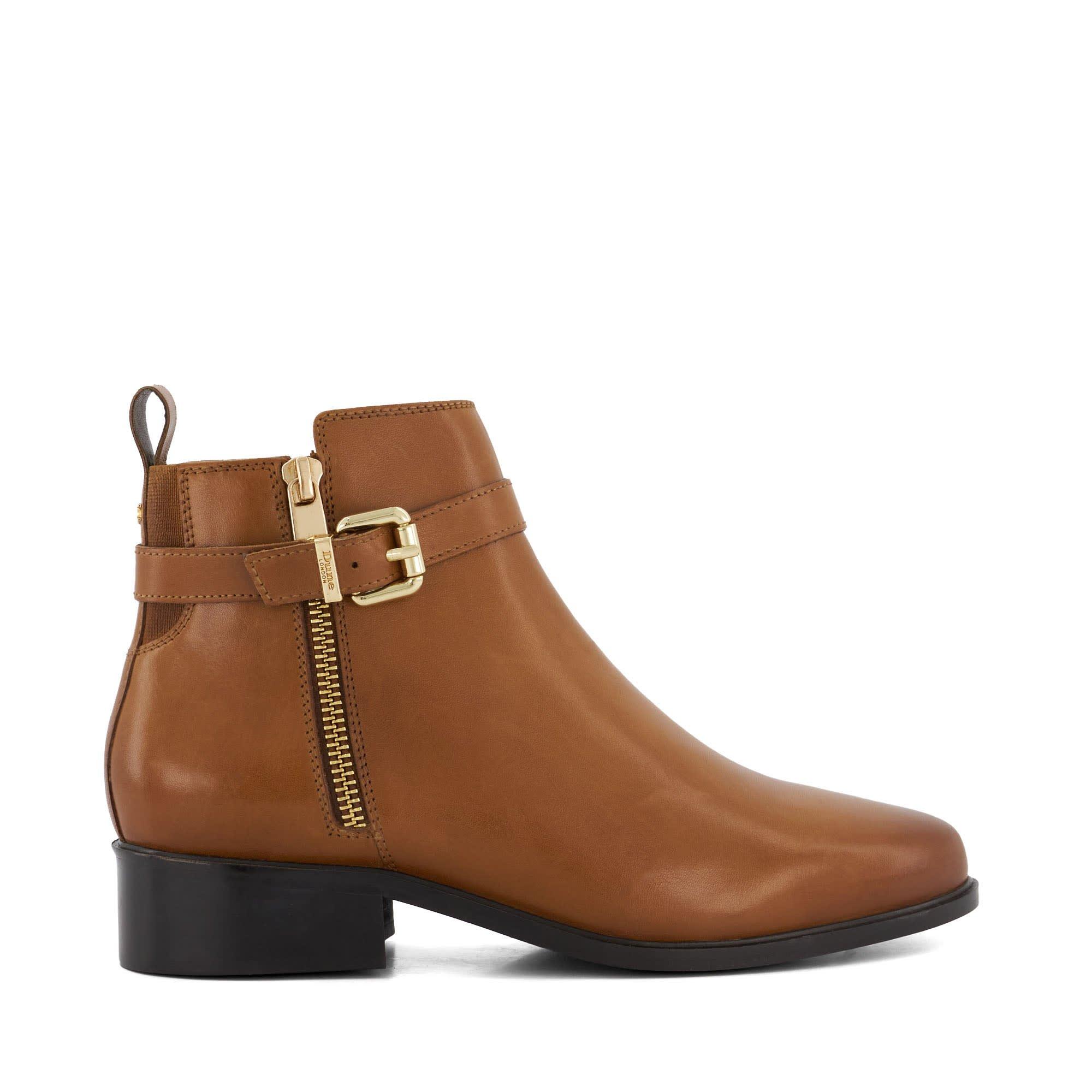 Dune London Women's Pepi Ankle Boots - Tan - 7 (40)
